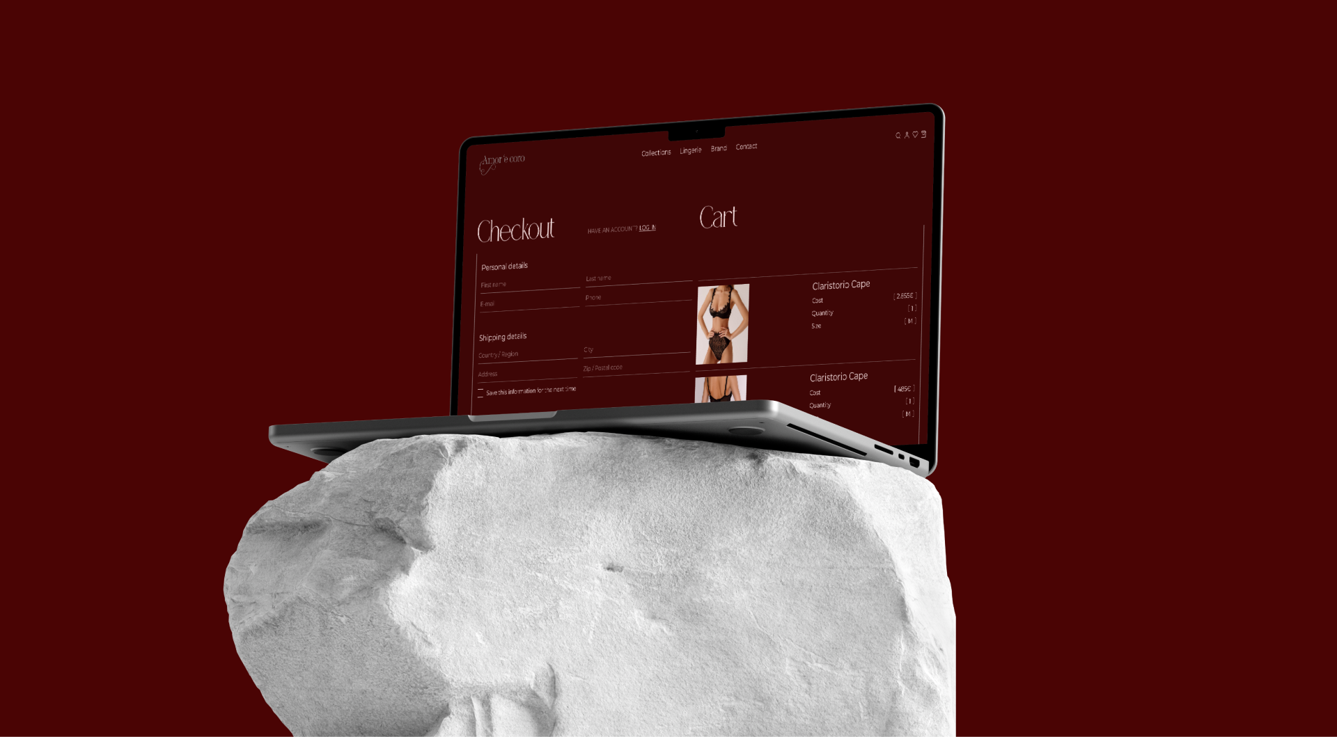 AMORE | E-commerce | Redesign — Изображение №10 — Интерфейсы, Брендинг на Dprofile