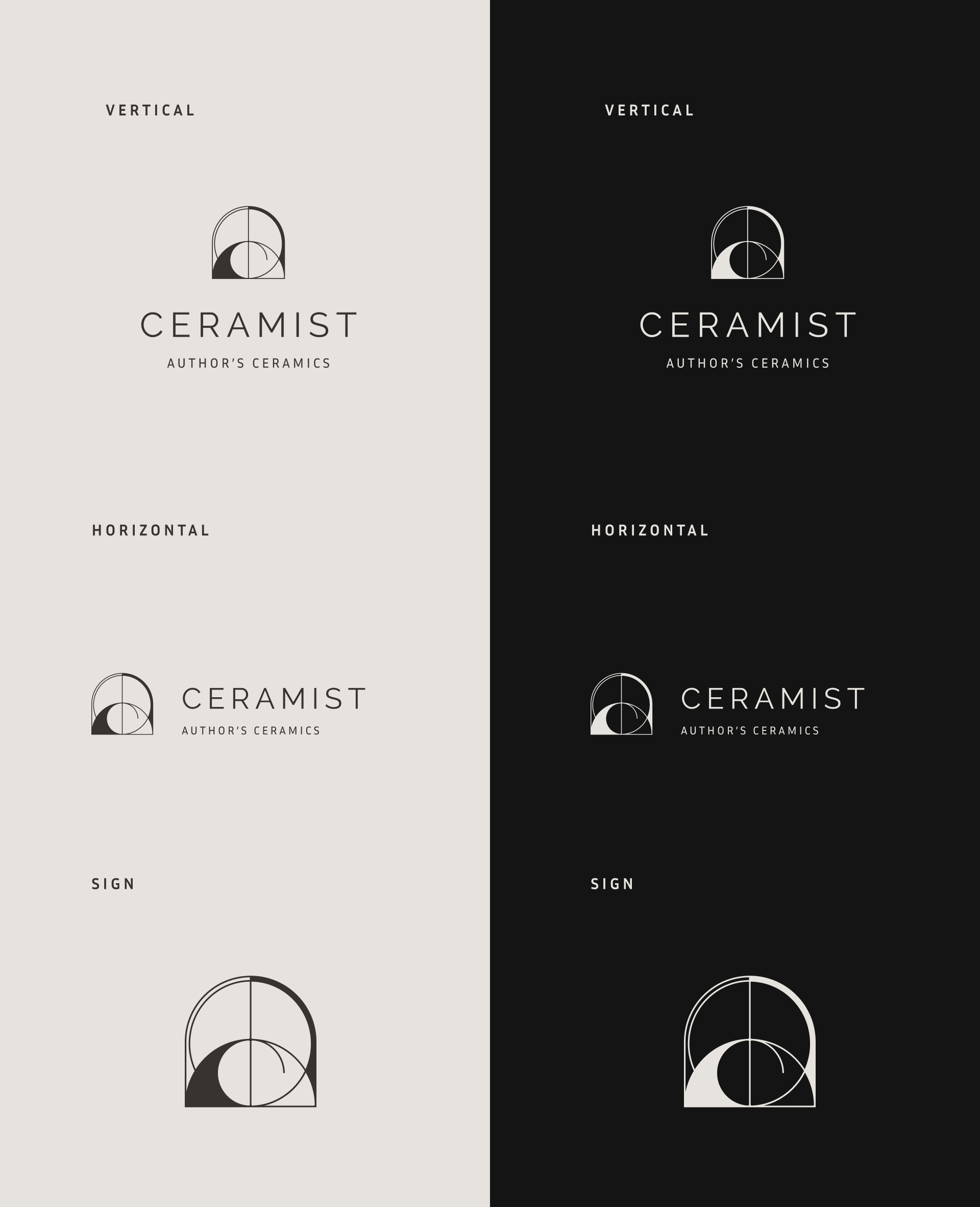 Ceramist - студия керамики — Изображение №4 — Брендинг на Dprofile