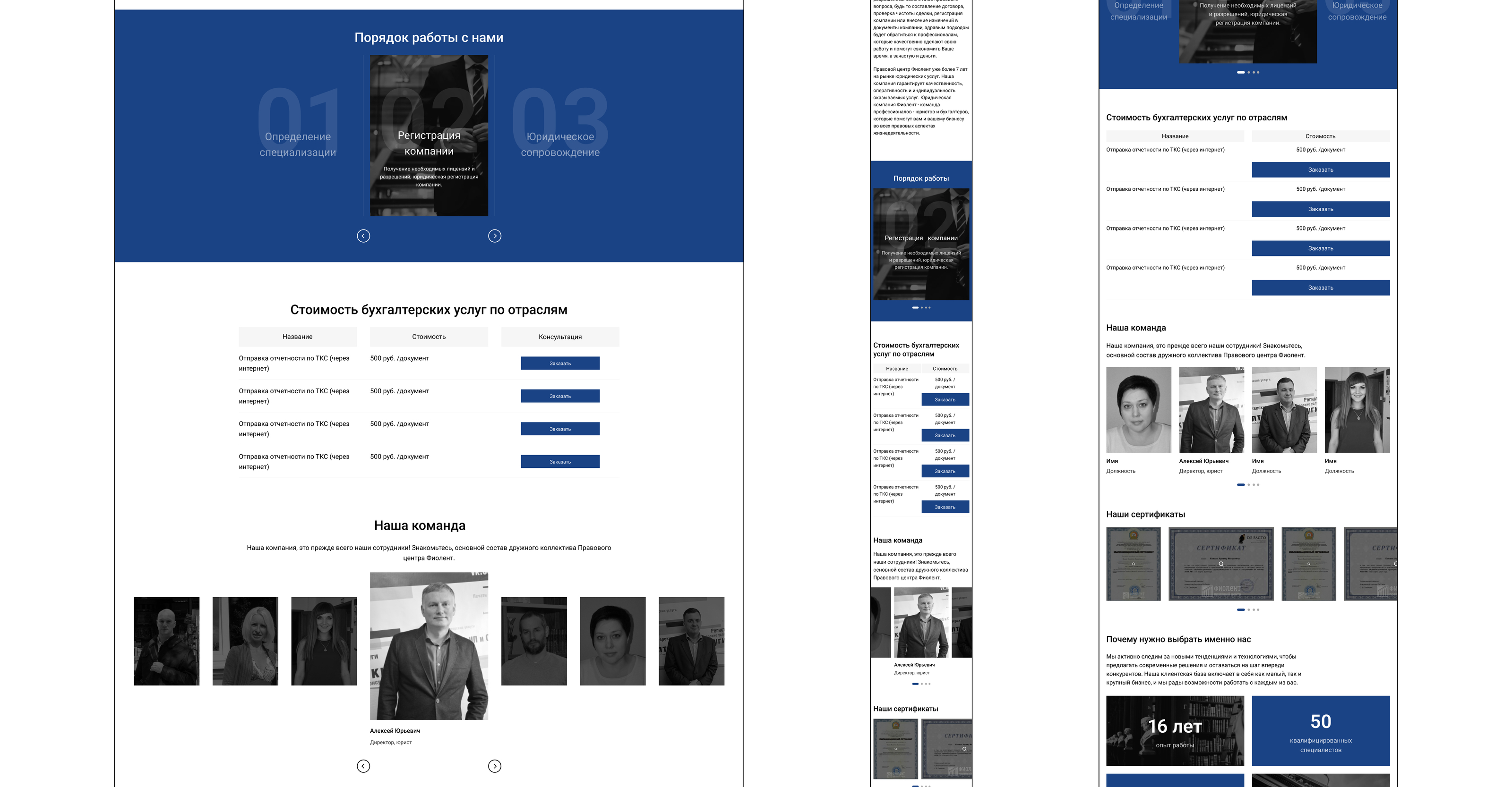 Consulting Company Website Design — Изображение №12 — Интерфейсы на Dprofile