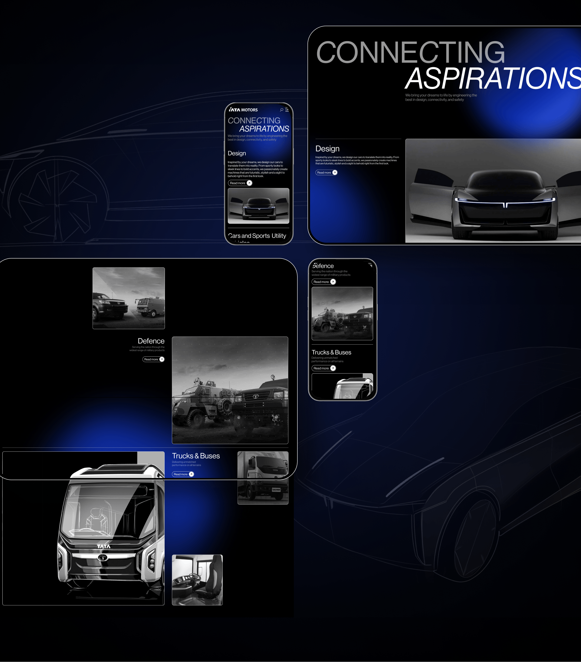 TATA  Motors | сorporate website redesign — Изображение №7 — Интерфейсы на Dprofile
