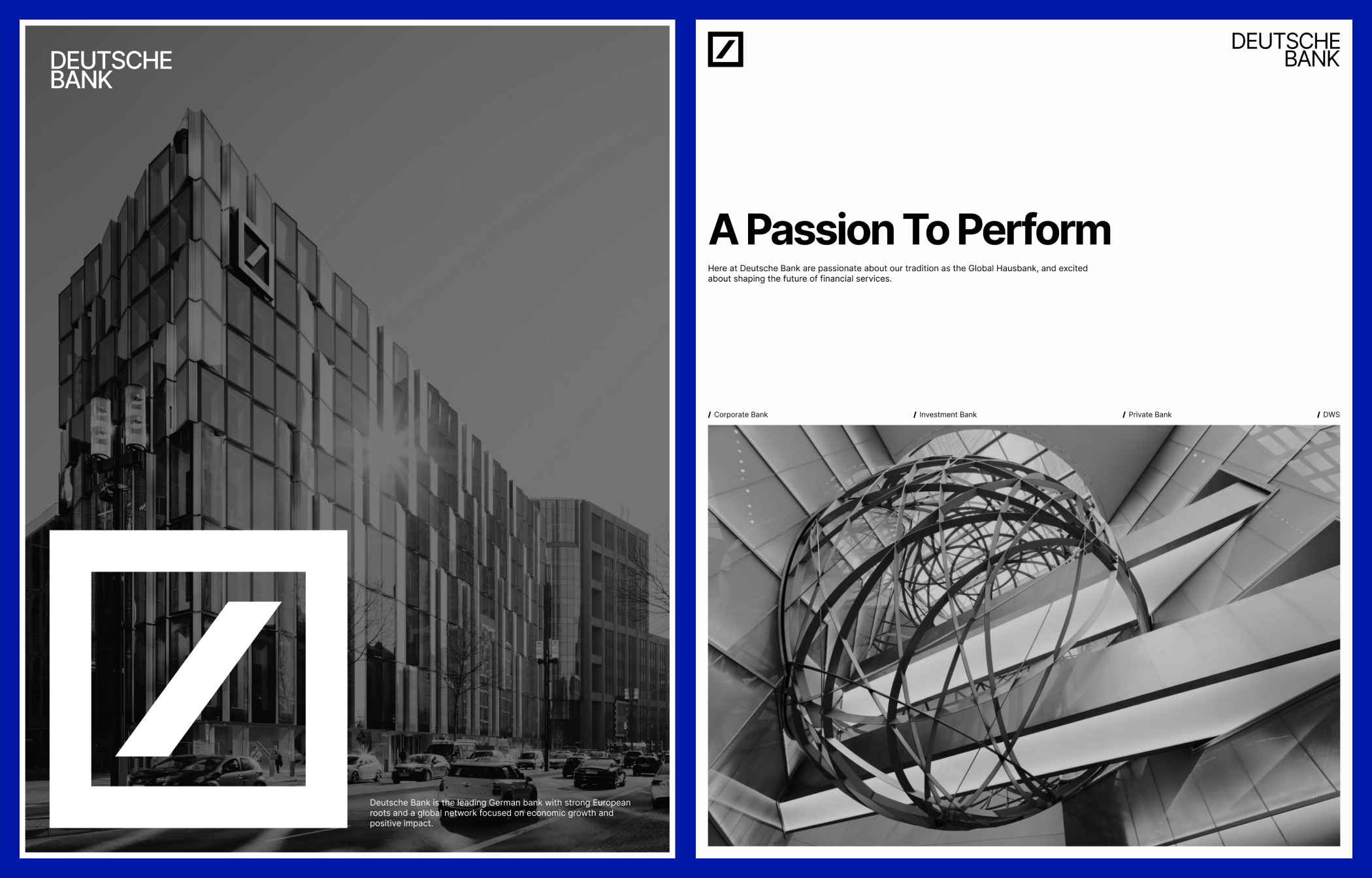Deutsche Bank [corporate redesign] — Изображение №4 — Интерфейсы, Брендинг на Dprofile