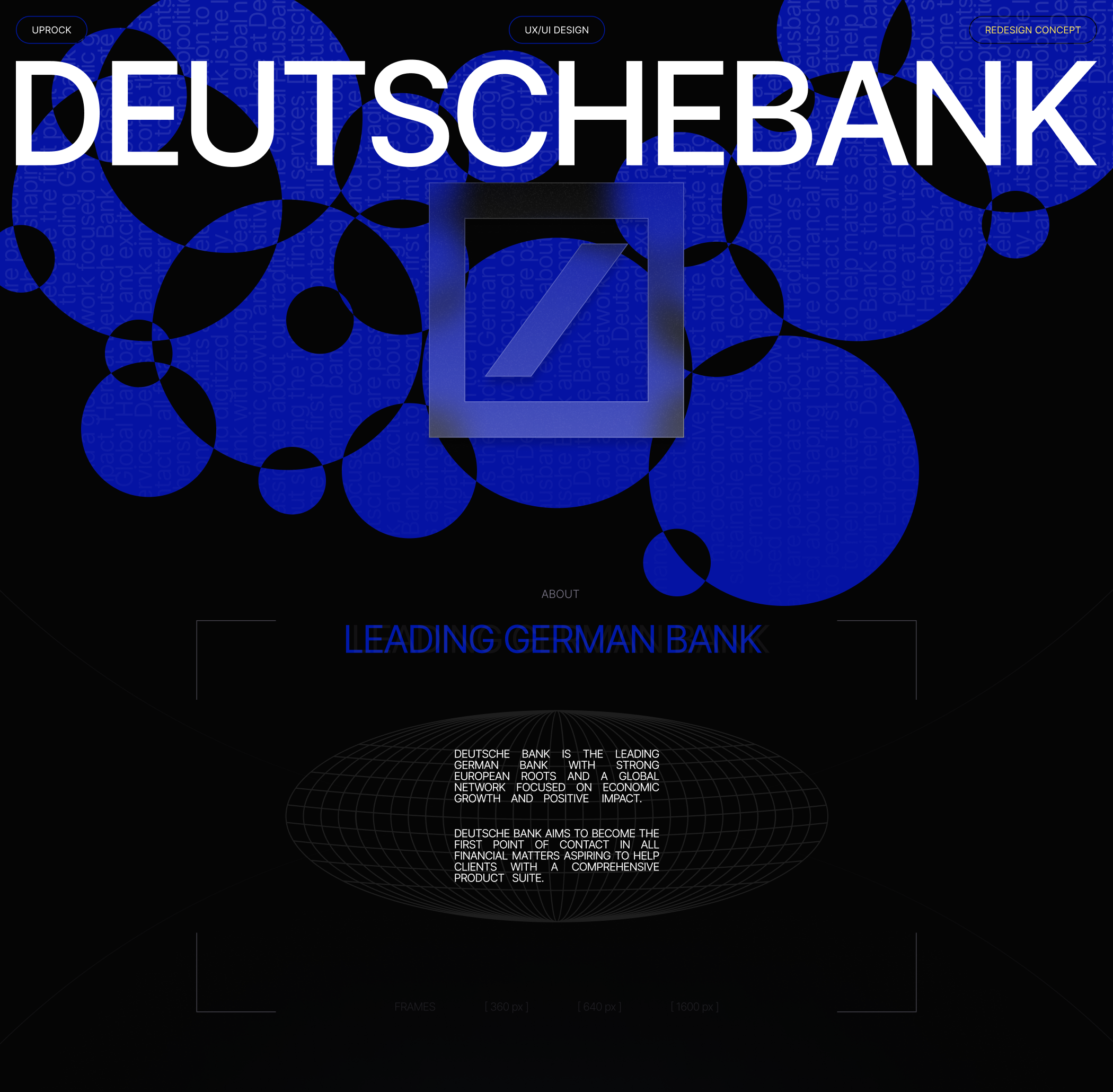Deutsche Bank [corporate redesign] — Изображение №1 — Интерфейсы, Брендинг на Dprofile