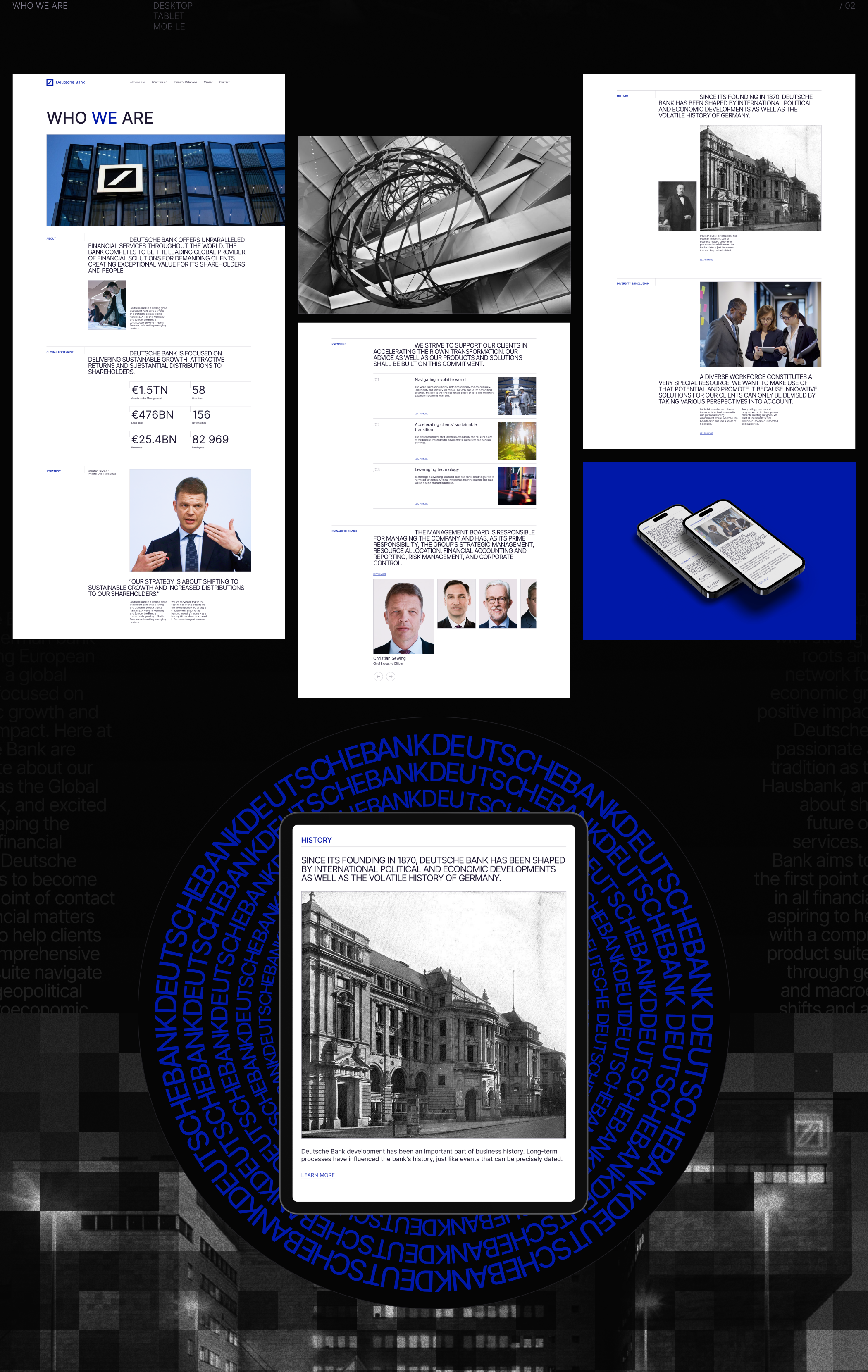 Deutsche Bank [corporate redesign] — Изображение №3 — Интерфейсы, Брендинг на Dprofile