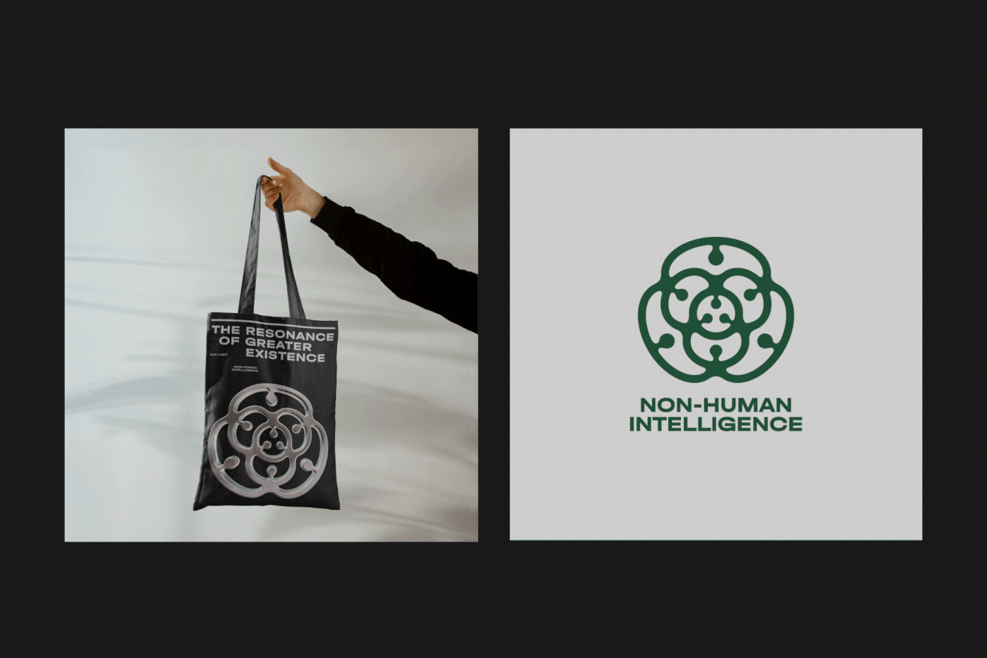 Non-Human Intelligence. Logo and website — Изображение №5 — Интерфейсы, Брендинг на Dprofile