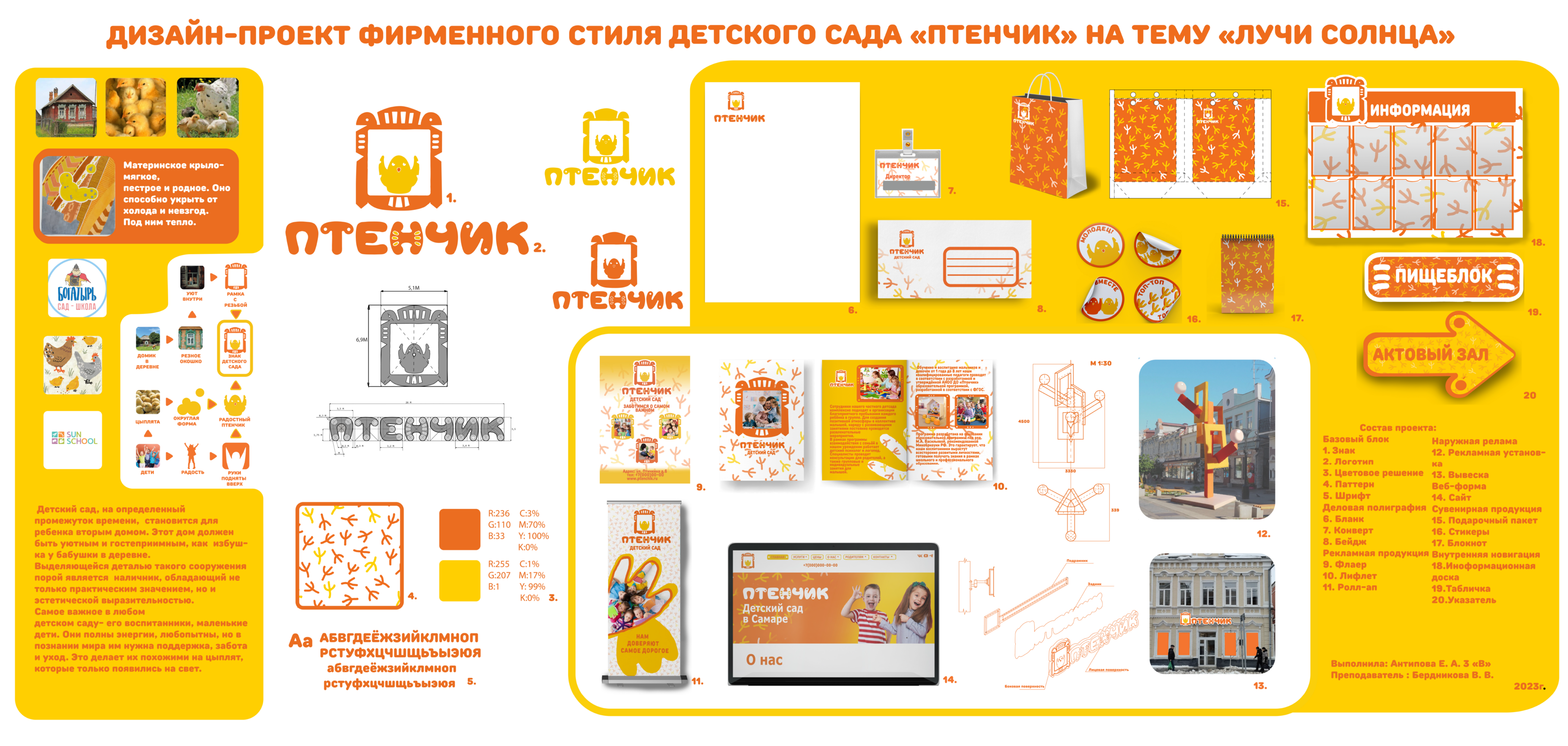 Фирменный стиль детского сада — Изображение №3 — Брендинг на Dprofile