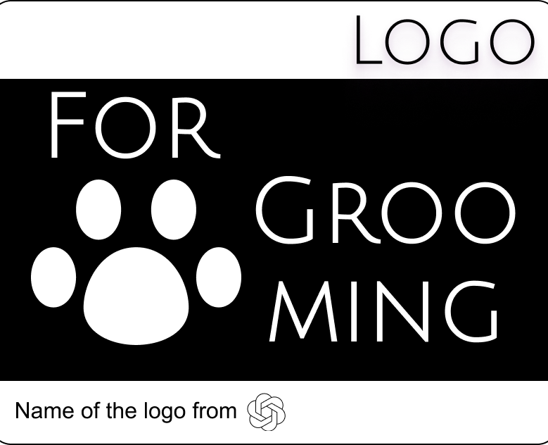 logo for pet grooming — Брендинг на Dprofile