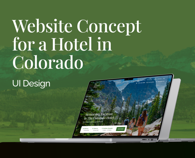 Hotel in Colorado — Интерфейсы на Dprofile