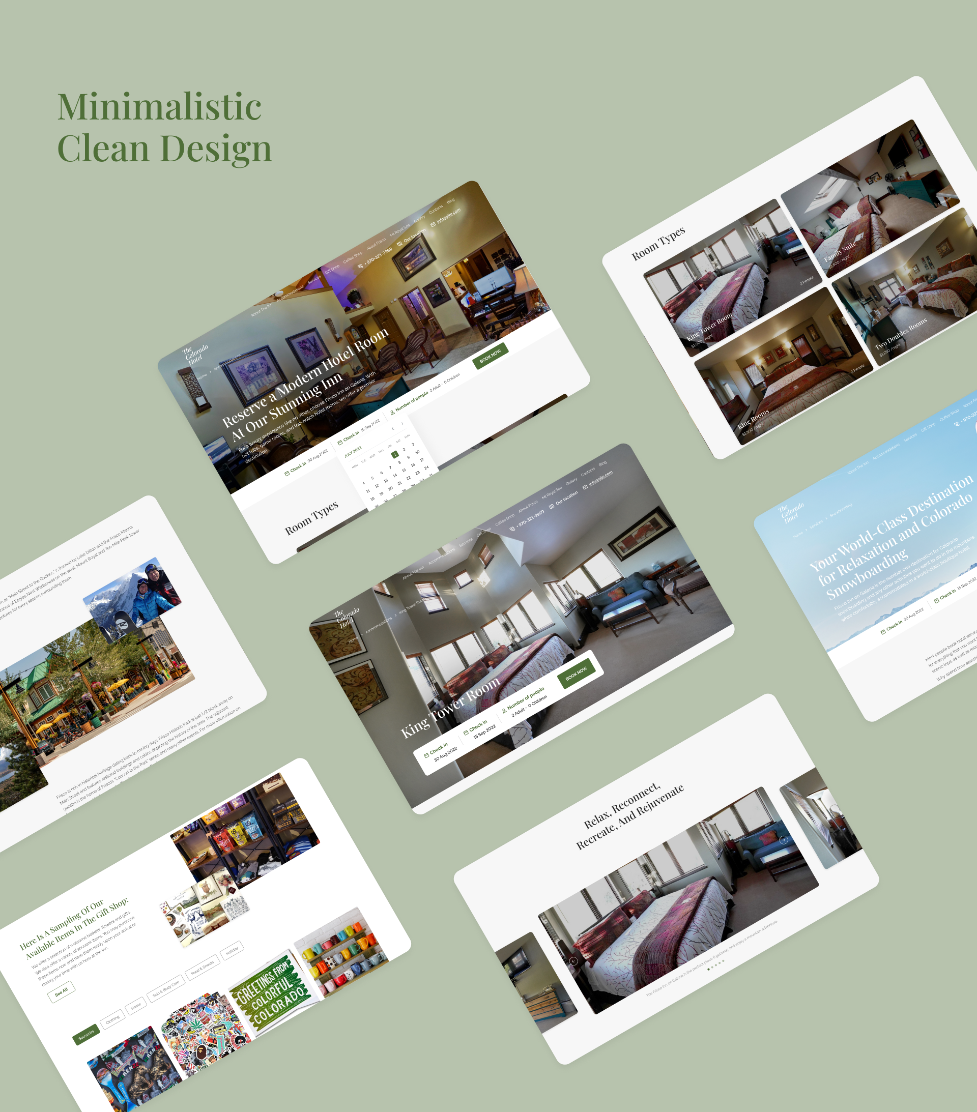 Hotel in Colorado — Изображение №3 — Интерфейсы на Dprofile
