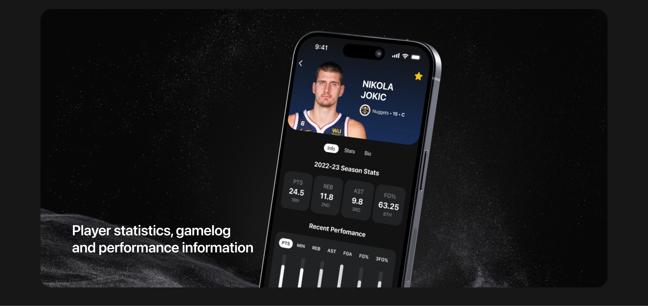 NBA SPORT STATISTICS — Изображение №7 — Интерфейсы на Dprofile