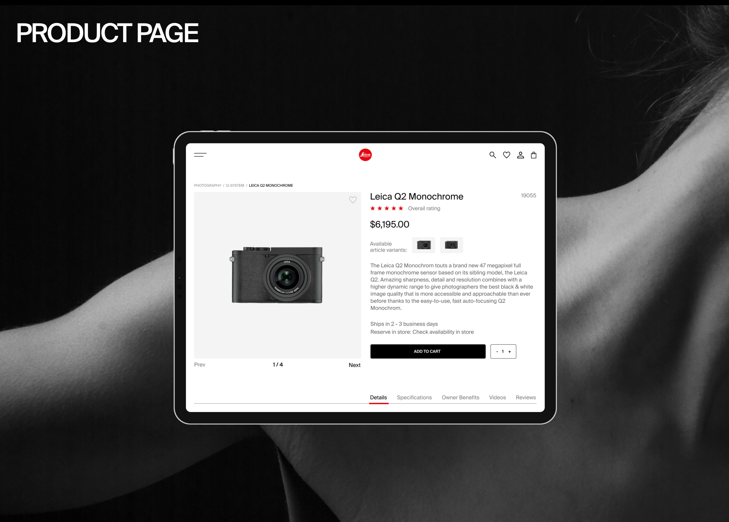 Leica Camera AG — Изображение №6 — Интерфейсы, Брендинг на Dprofile