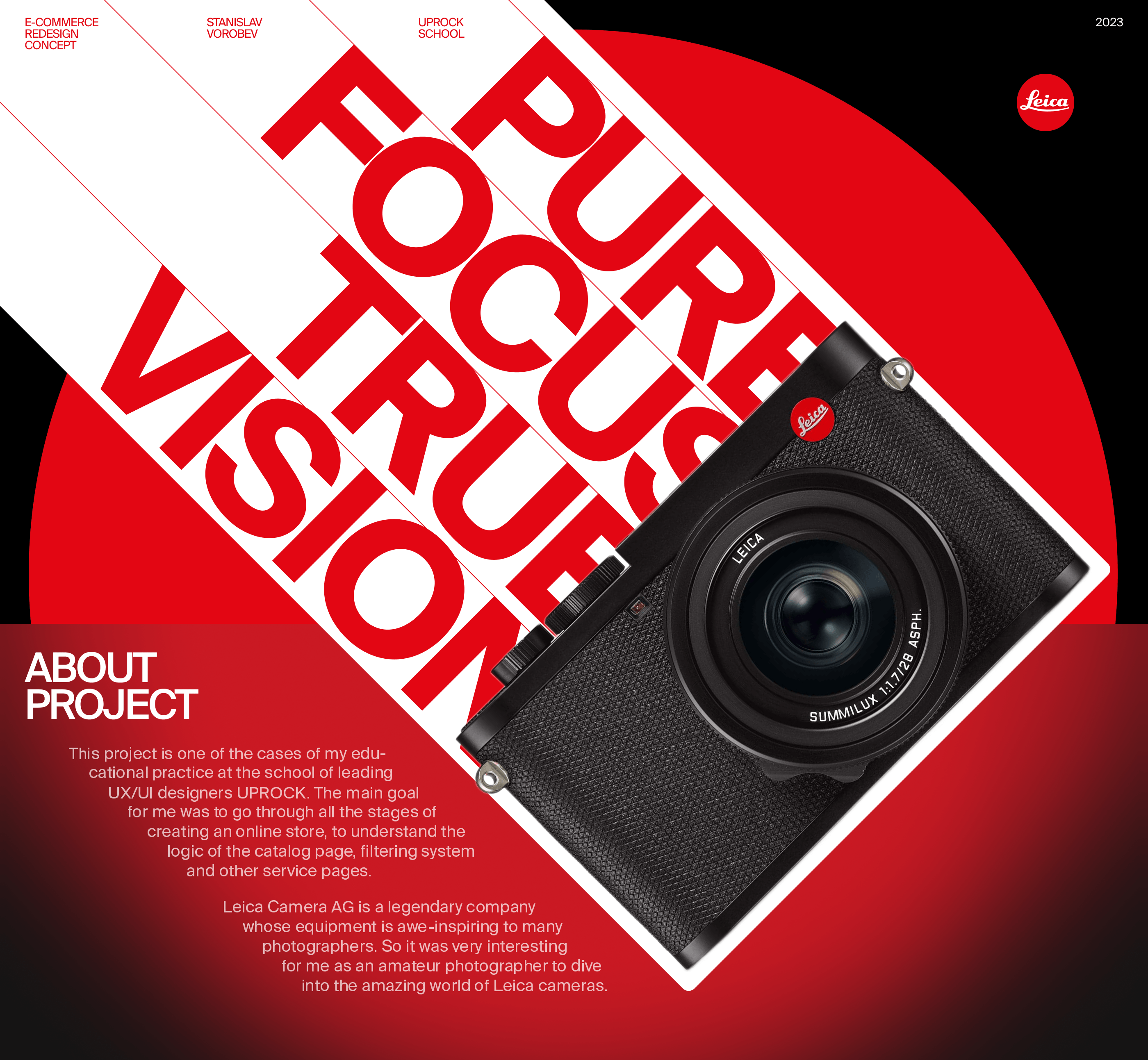 Leica Camera AG — Изображение №1 — Интерфейсы, Брендинг на Dprofile