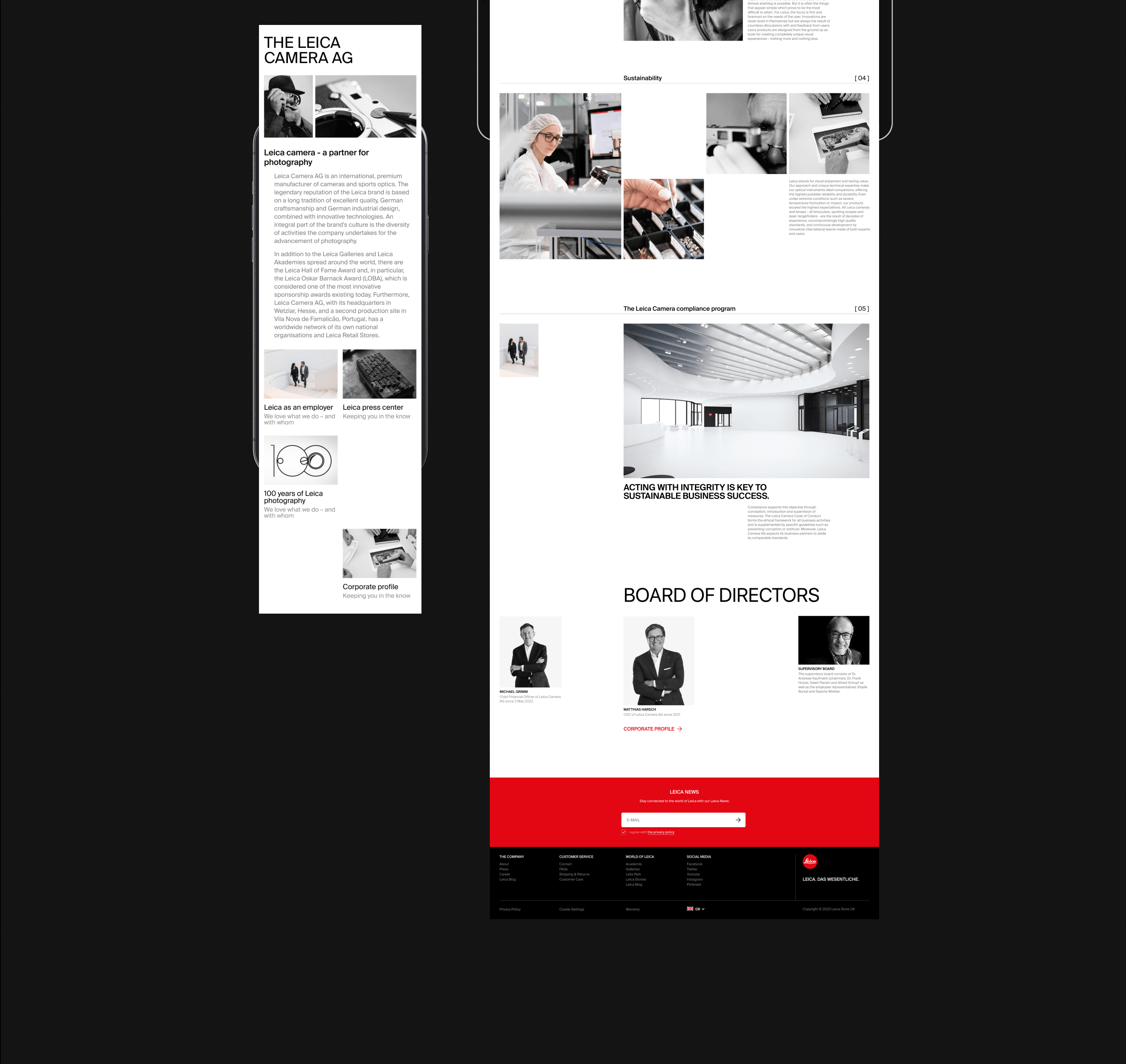 Leica Camera AG — Изображение №14 — Интерфейсы, Брендинг на Dprofile
