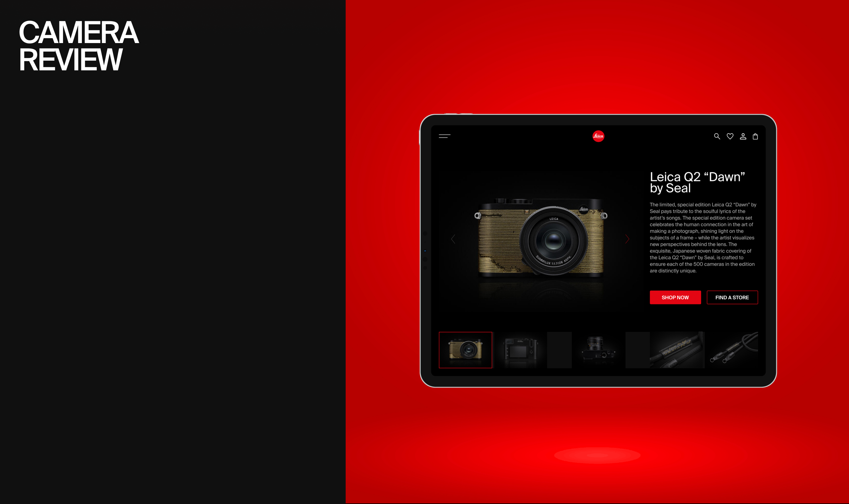 Leica Camera AG — Изображение №8 — Интерфейсы, Брендинг на Dprofile