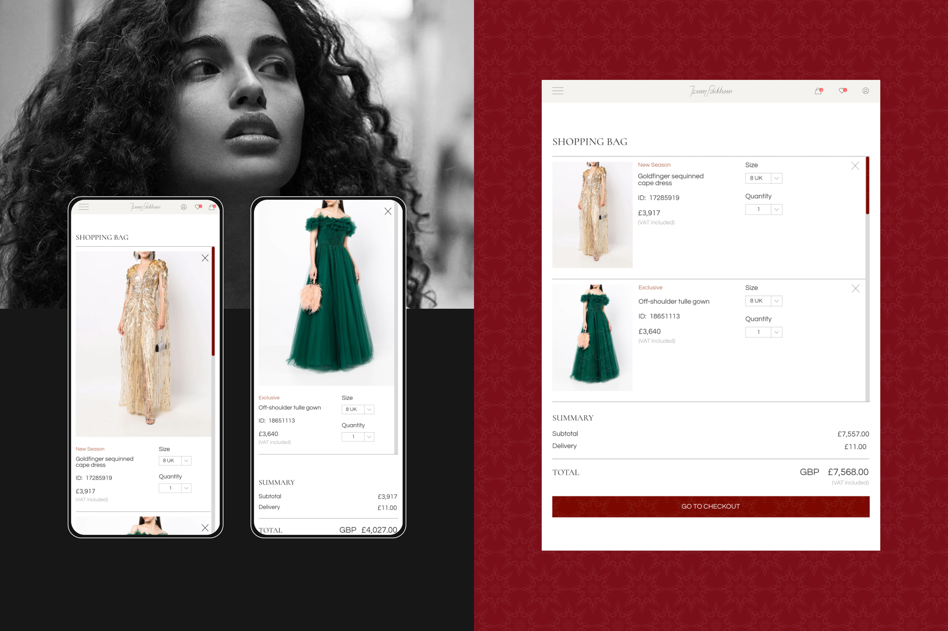 JENNY PACKHAM | REDESIGN — Изображение №8 — Интерфейсы на Dprofile