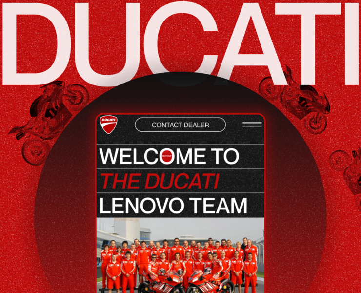 DUCATI | REDESIGN — Интерфейсы на Dprofile