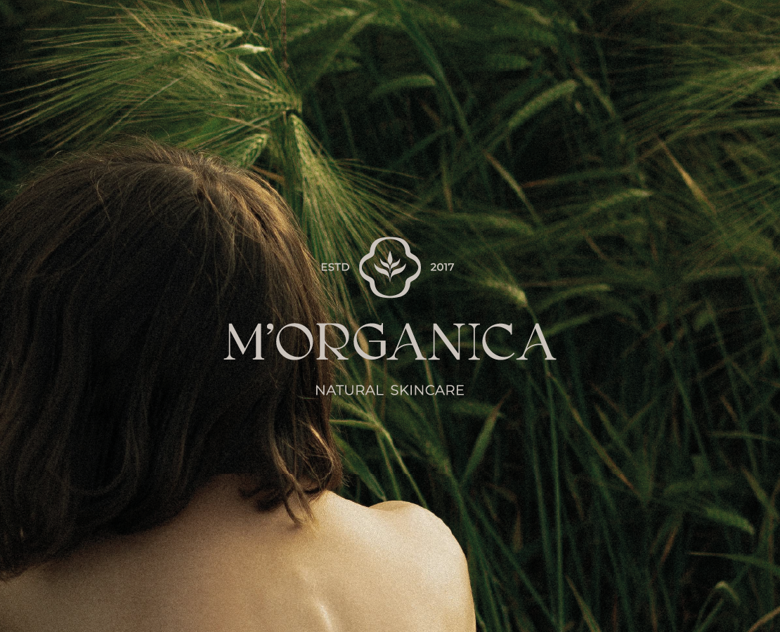 M’ORGANICA / ЛОГОТИП / ФИРМЕННЫЙ СТИЛЬ / COSMETICS BRAND — Брендинг на Dprofile