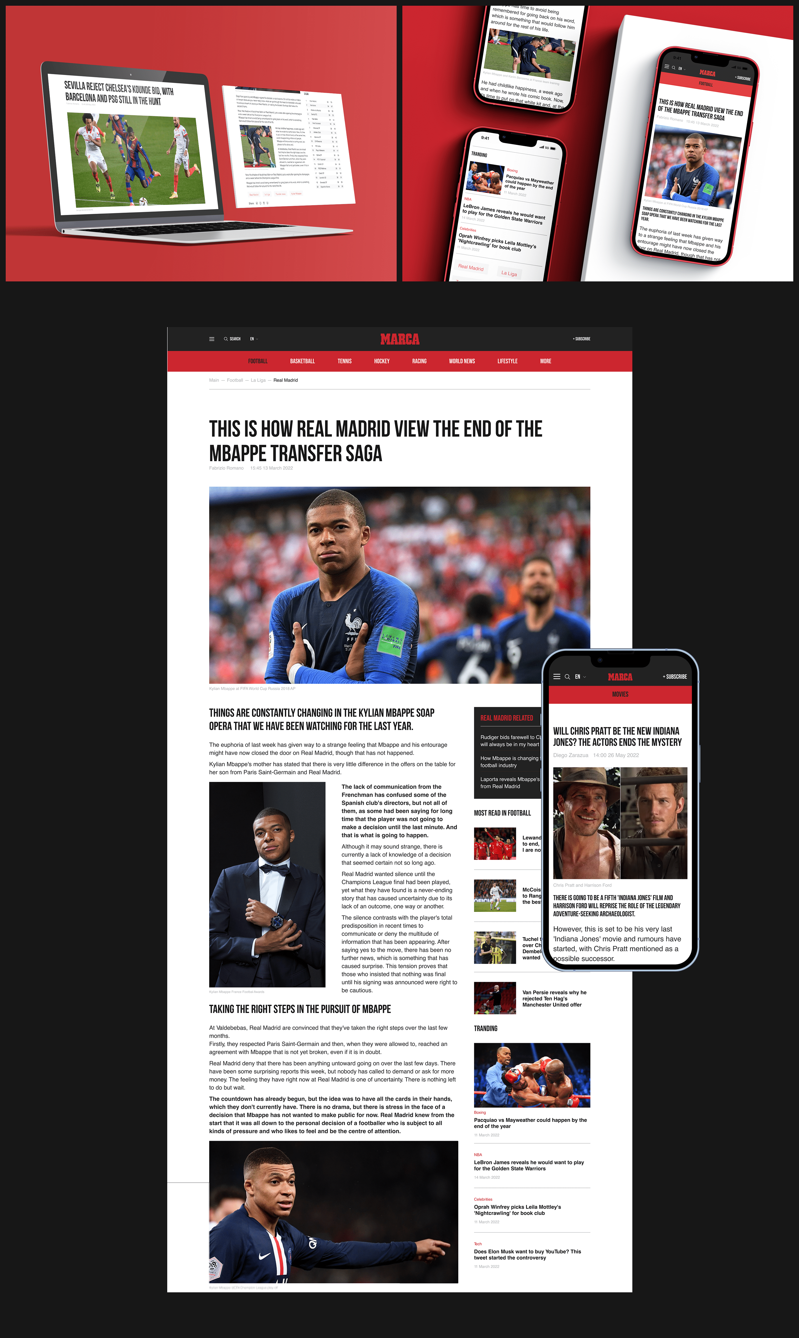 Marca website redesign concept — Изображение №5 — Интерфейсы на Dprofile