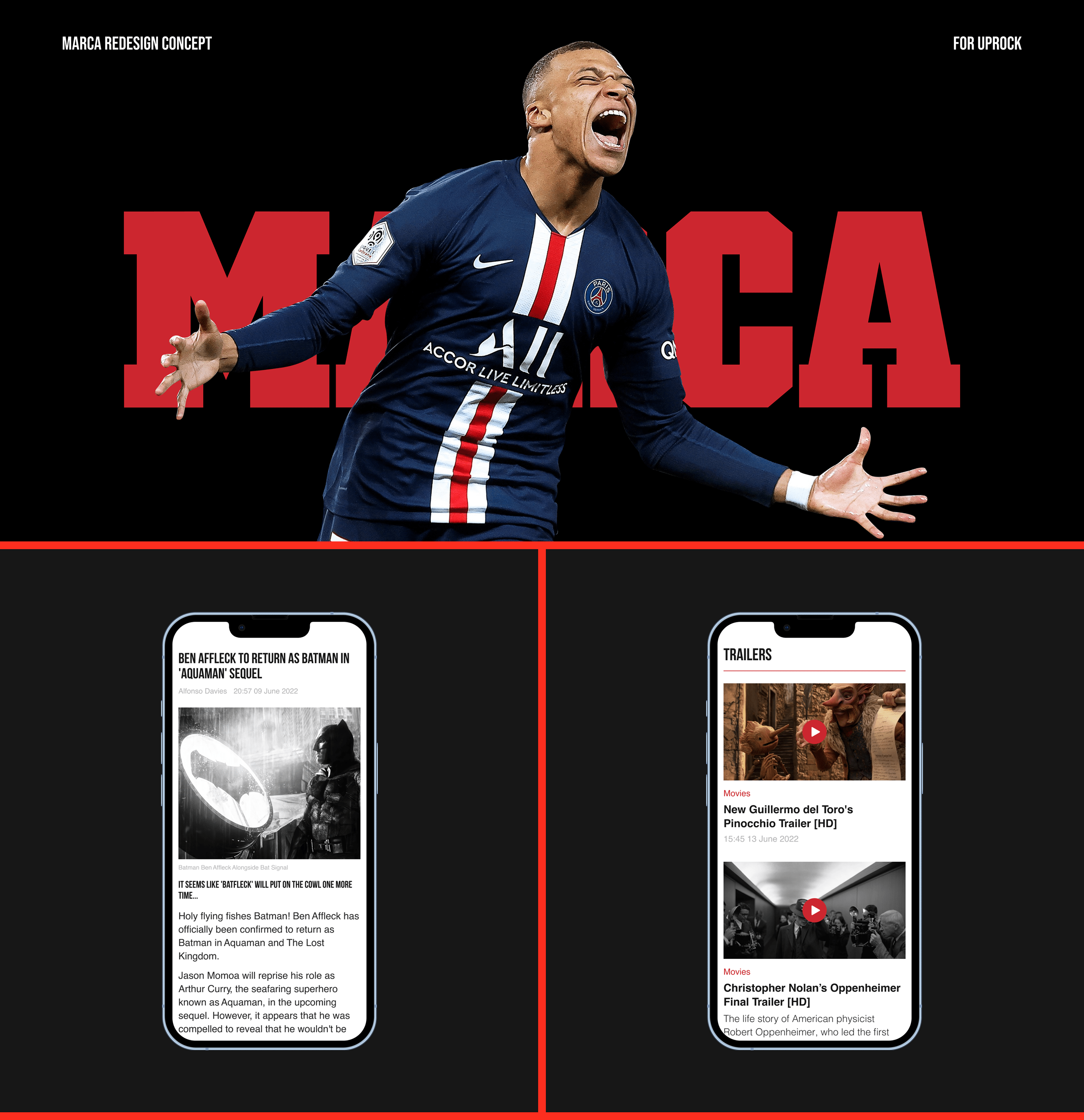 Marca website redesign concept — Изображение №1 — Интерфейсы на Dprofile