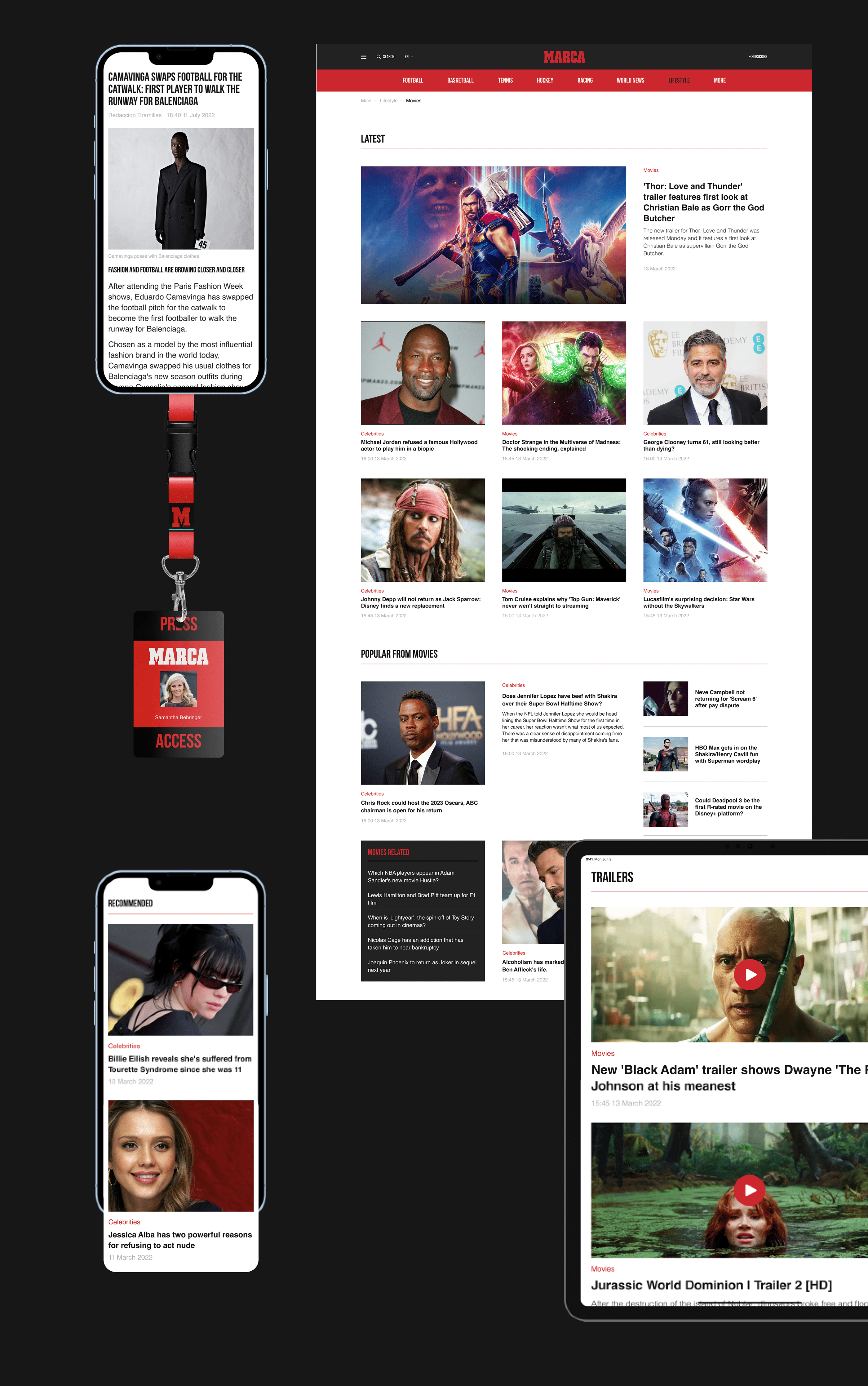 Marca website redesign concept — Изображение №6 — Интерфейсы на Dprofile