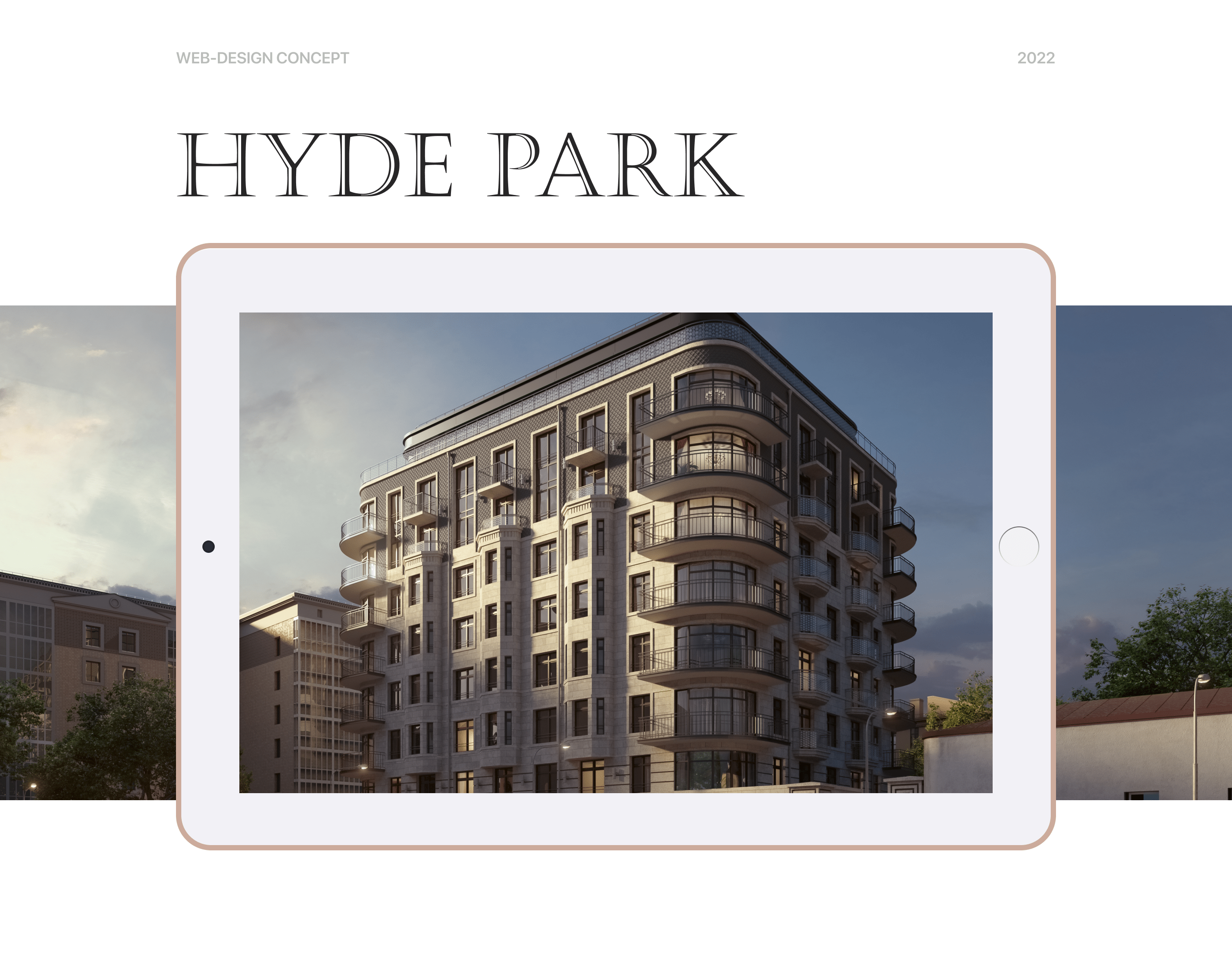 Hyde Park Club House website design concept — Изображение №1 — Интерфейсы на Dprofile