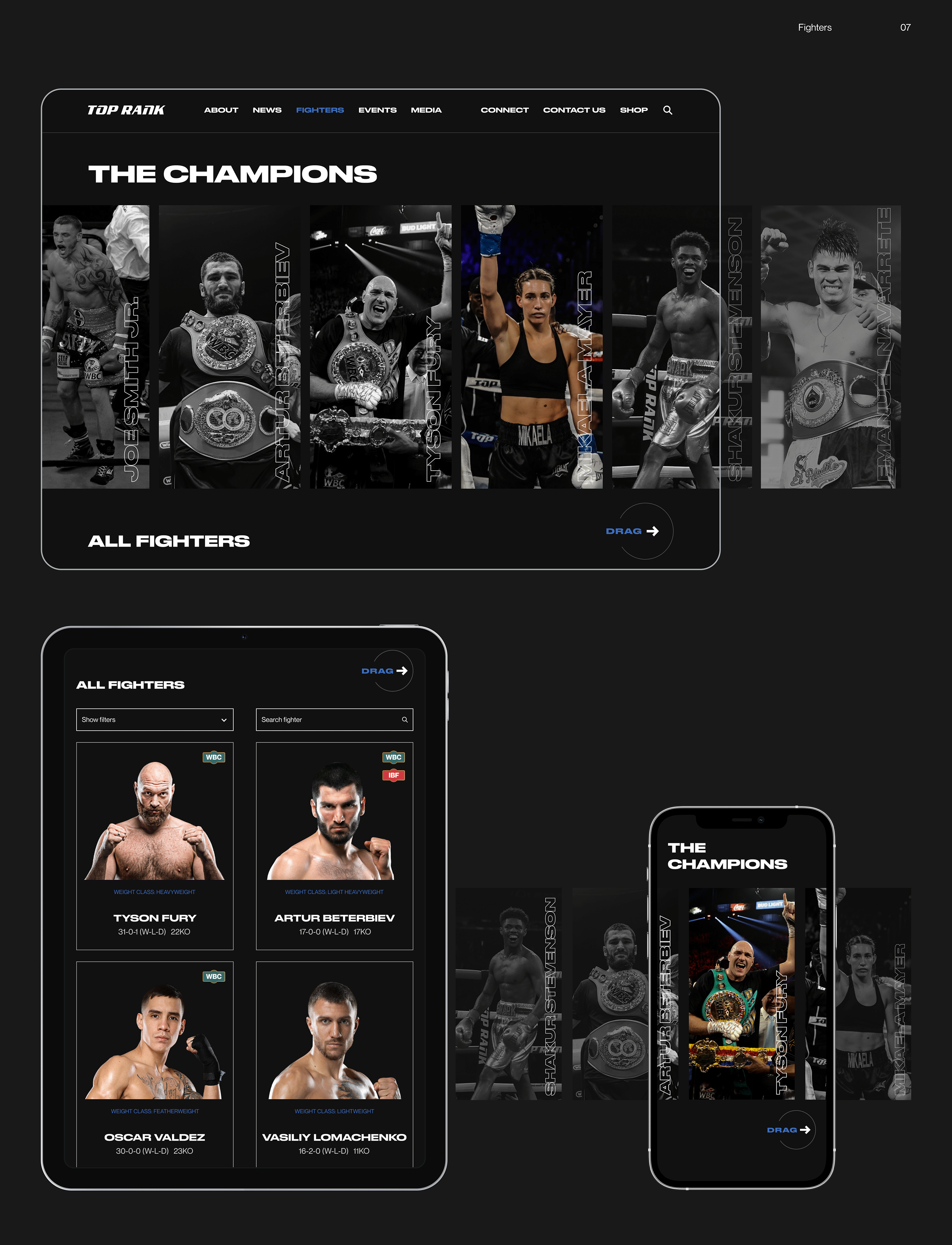 Top Rank website redesign concept — Изображение №9 — Интерфейсы на Dprofile