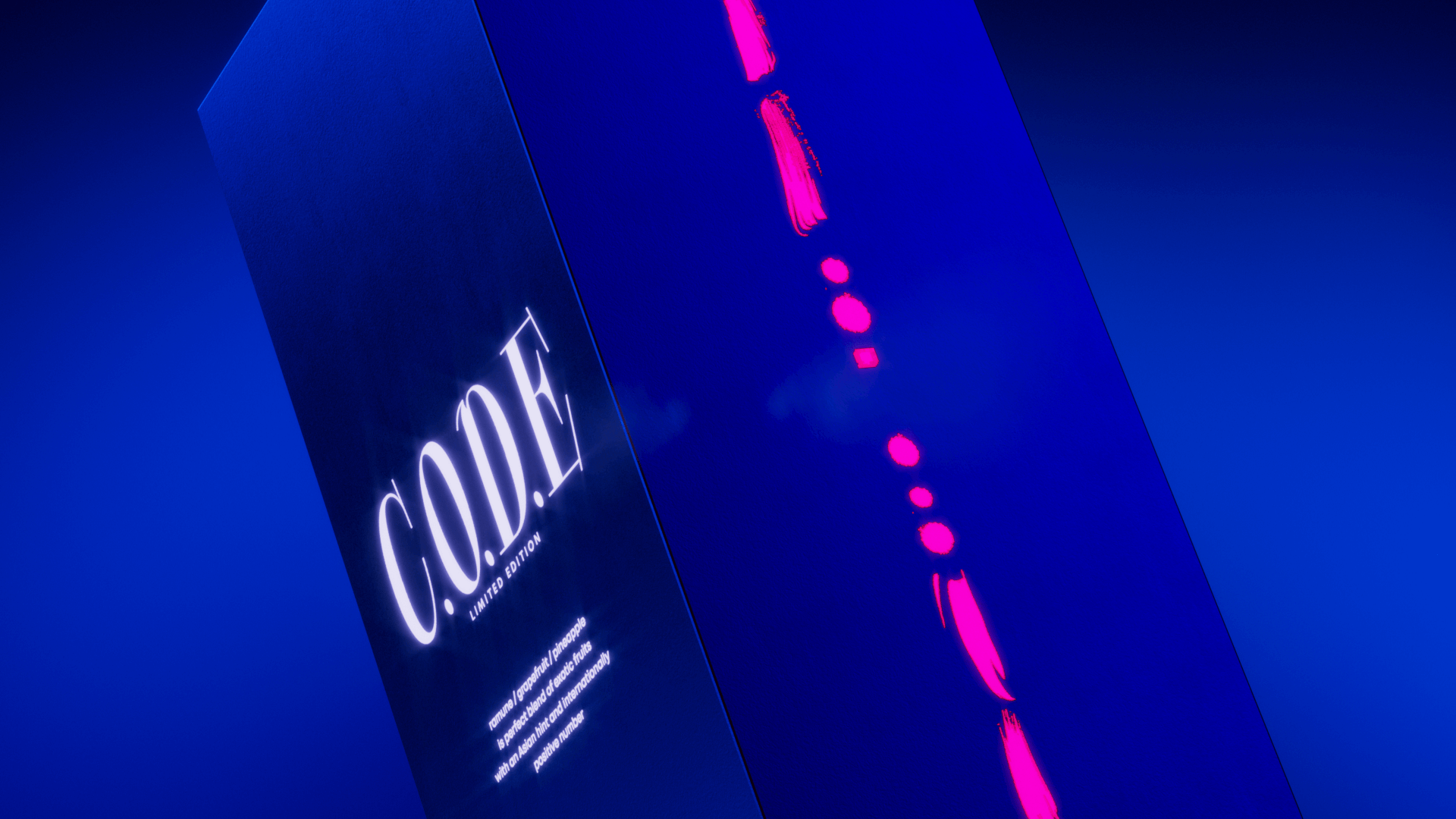 Лимитированный дизайн кордиала C.O.D.E — Изображение №1 — Брендинг на Dprofile