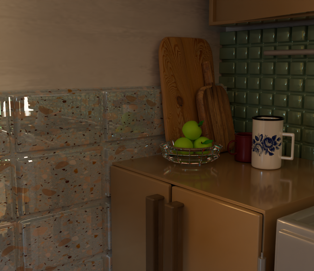 Кухня 3D — Изображение №2 — Иллюстрация на Dprofile