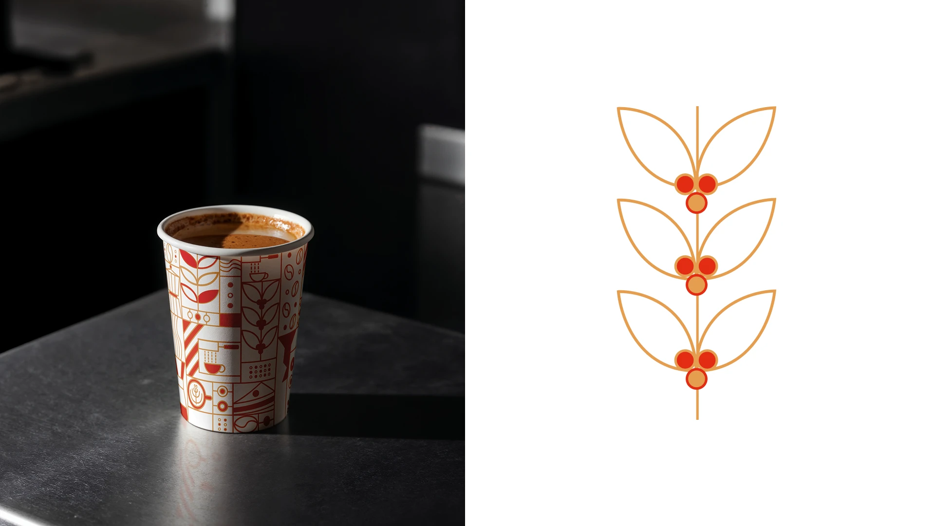 Айдентика для кофейни | Svarka Coffee Roasters — Изображение №3 — Брендинг, Иллюстрация на Dprofile