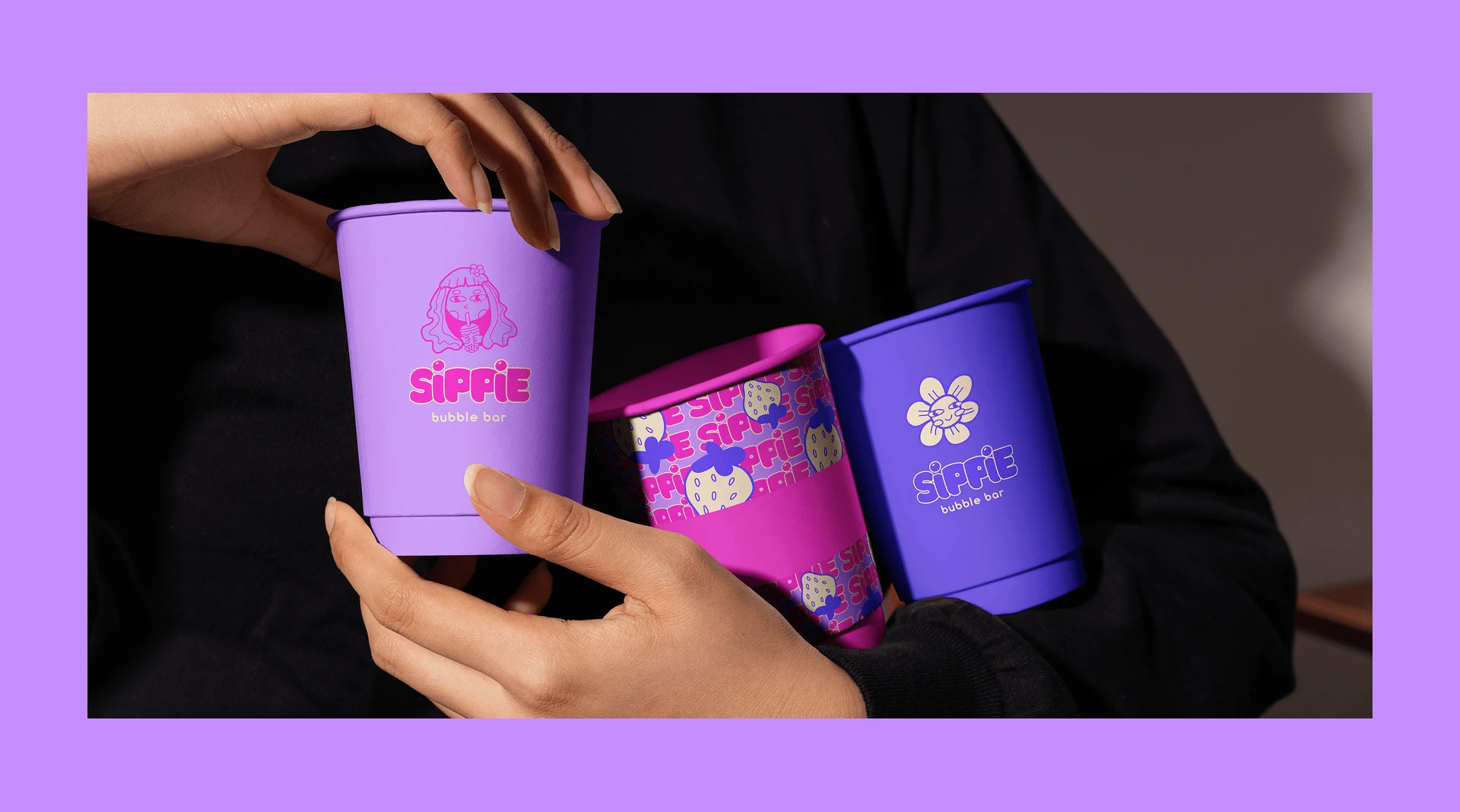 Айдентика для Bubble tea — Изображение №14 — Брендинг, Иллюстрация на Dprofile