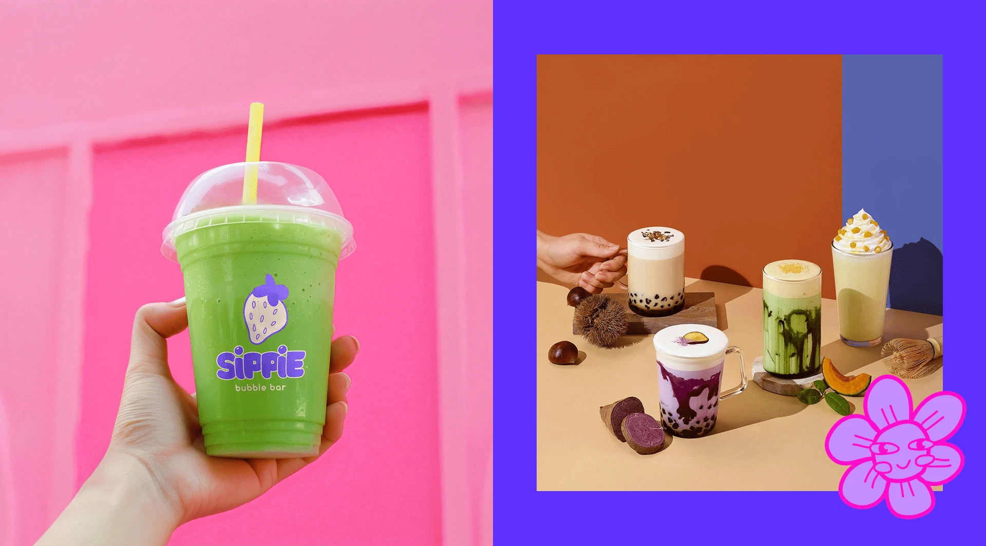 Айдентика для Bubble tea — Изображение №12 — Брендинг, Иллюстрация на Dprofile