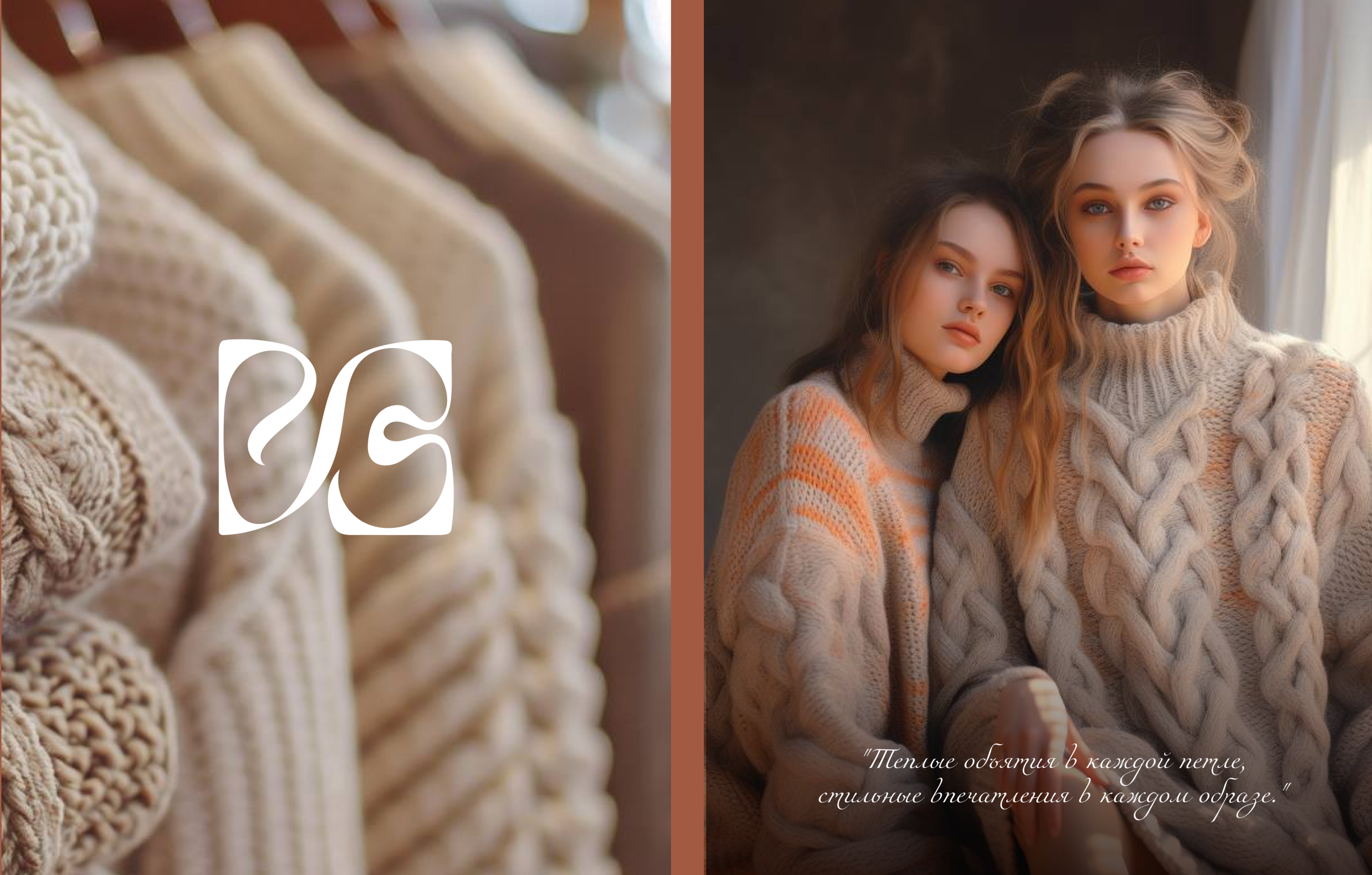 Identity for a brand of knitted items/ women's clothing — Изображение №11 — Брендинг на Dprofile