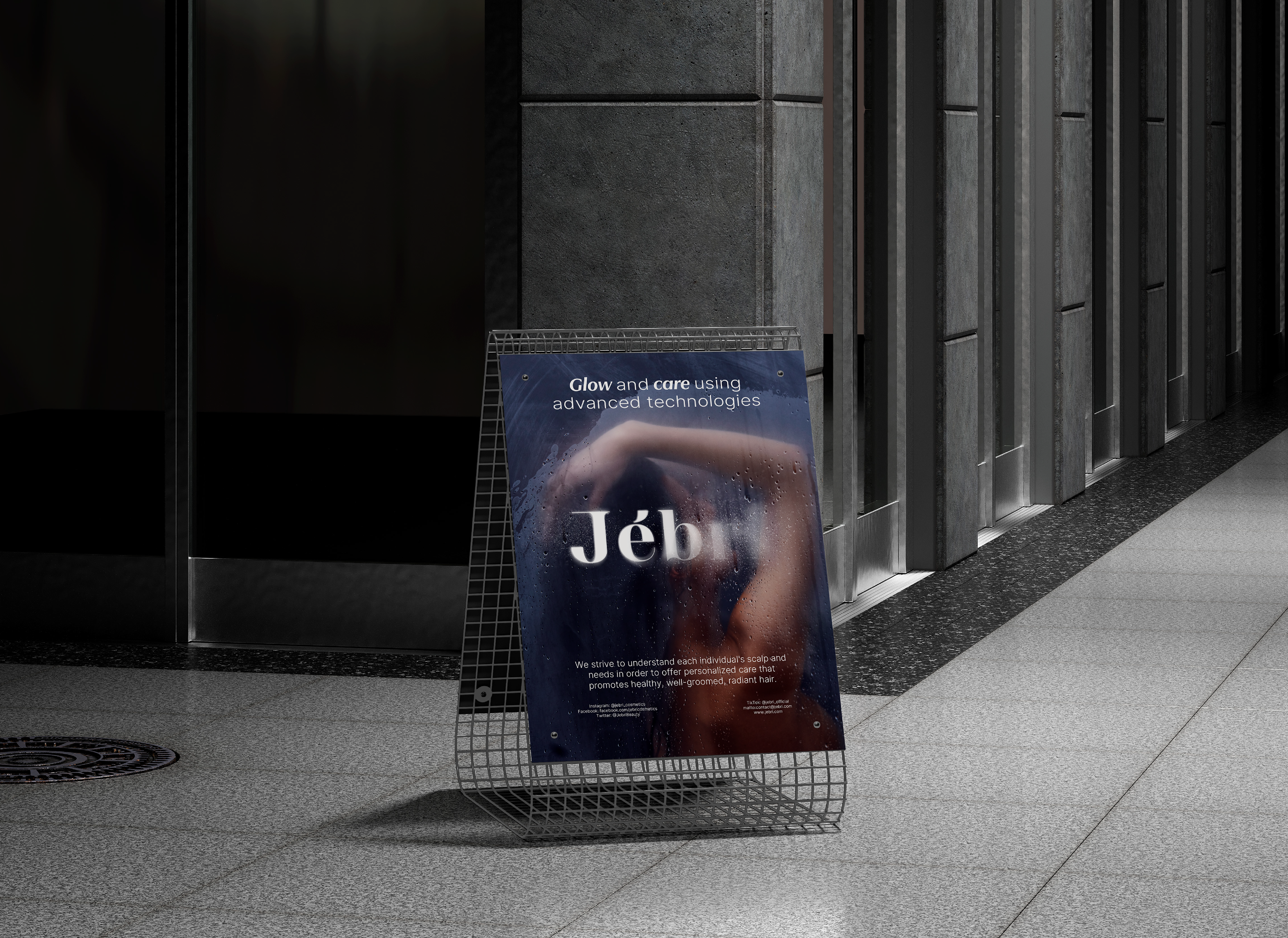 Jébri Cosmetics Brand Identity / Фирменный стиль — Изображение №17 — Брендинг, 3D на Dprofile