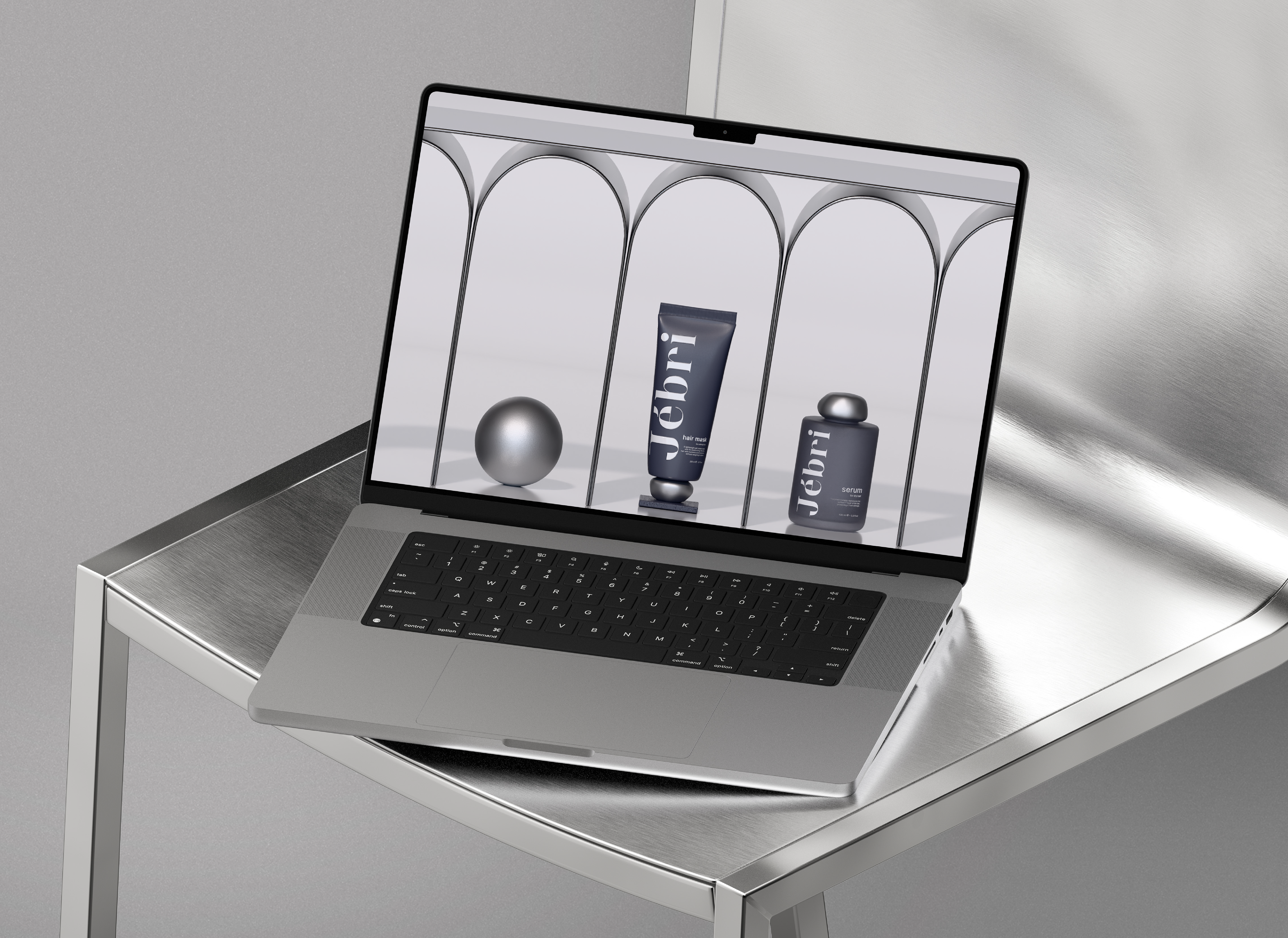 Jébri Cosmetics Brand Identity / Фирменный стиль — Изображение №14 — Брендинг, 3D на Dprofile