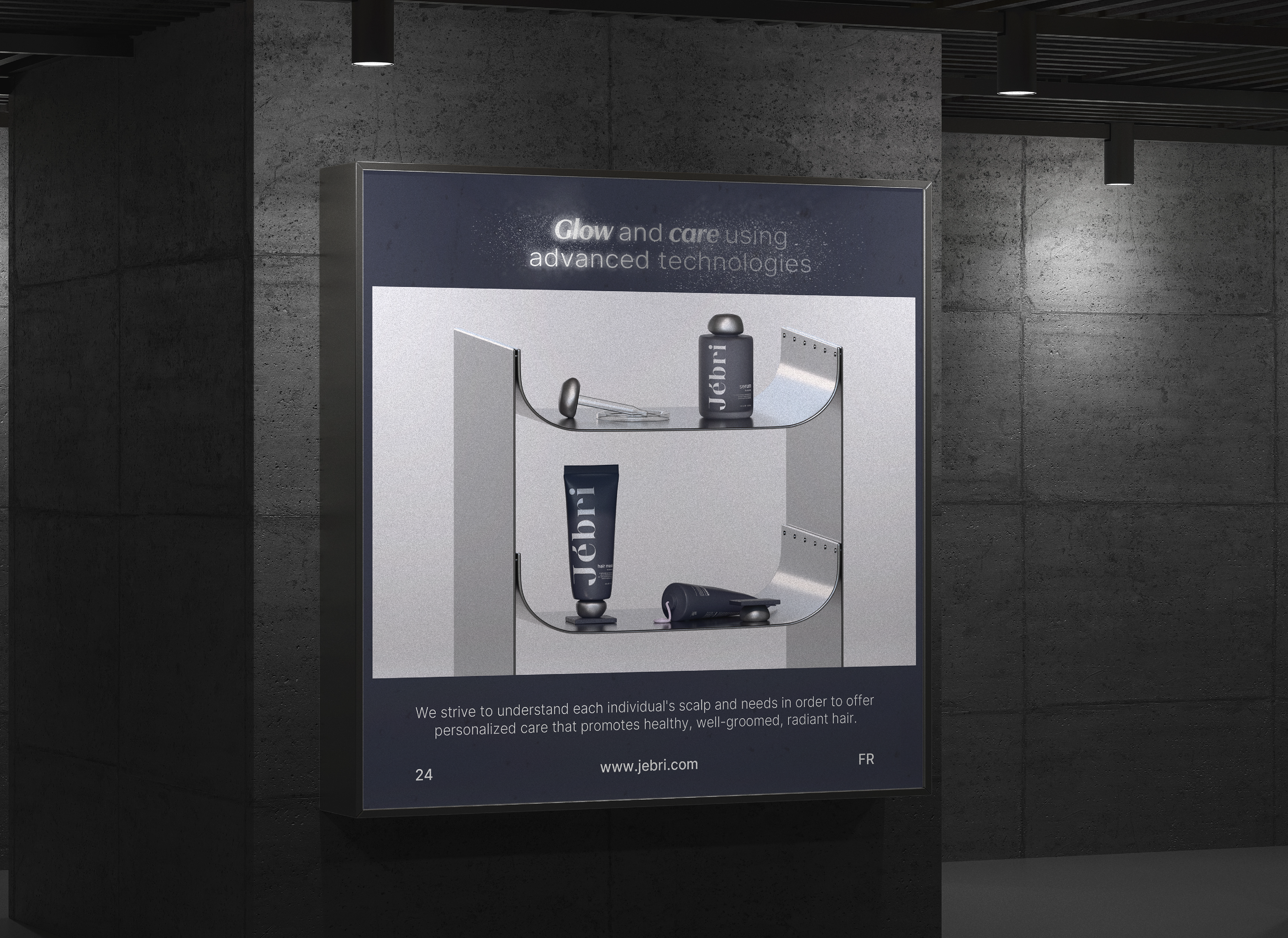 Jébri Cosmetics Brand Identity / Фирменный стиль — Изображение №20 — Брендинг, 3D на Dprofile