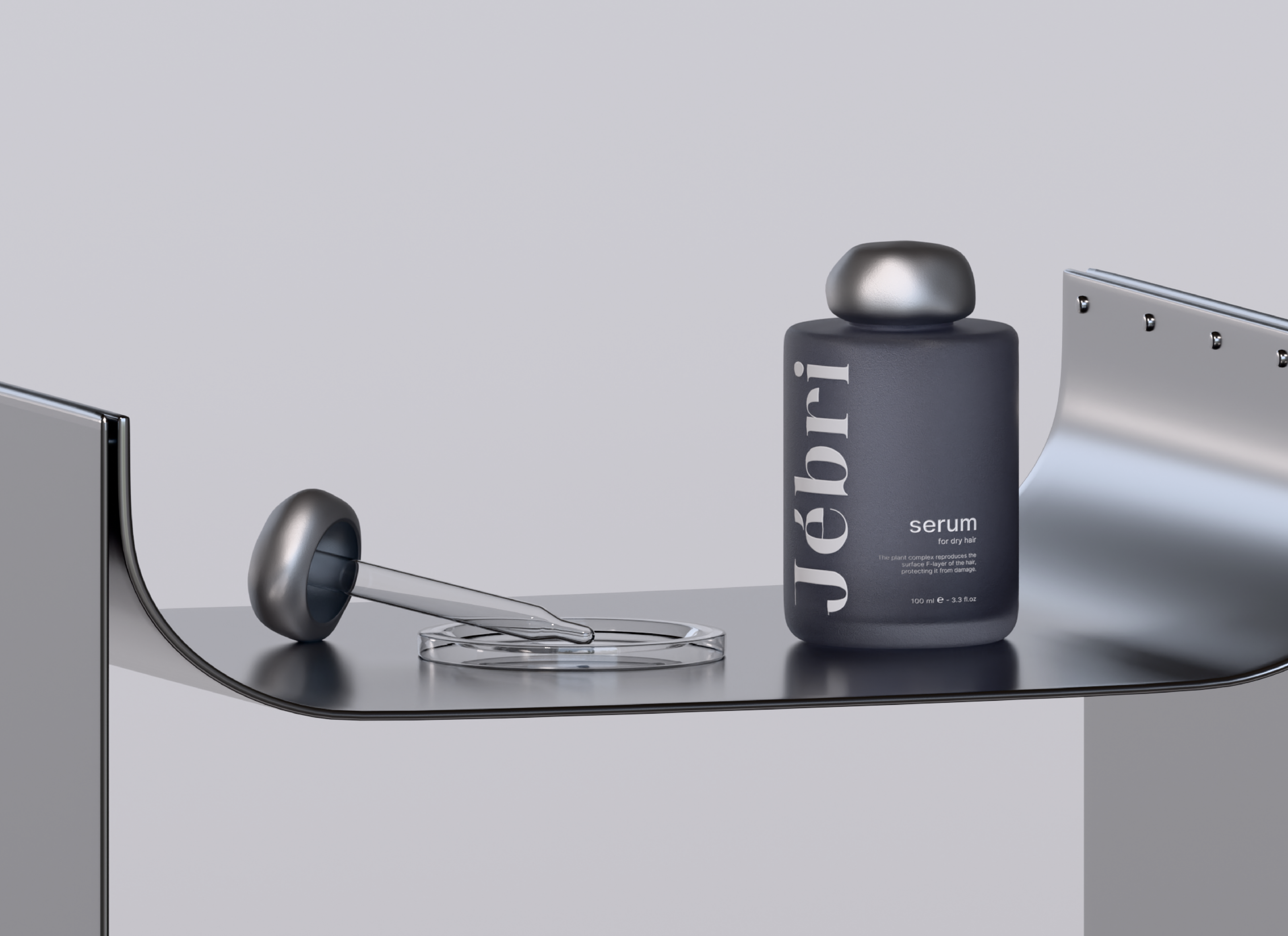Jébri Cosmetics Brand Identity / Фирменный стиль — Изображение №4 — Брендинг, 3D на Dprofile