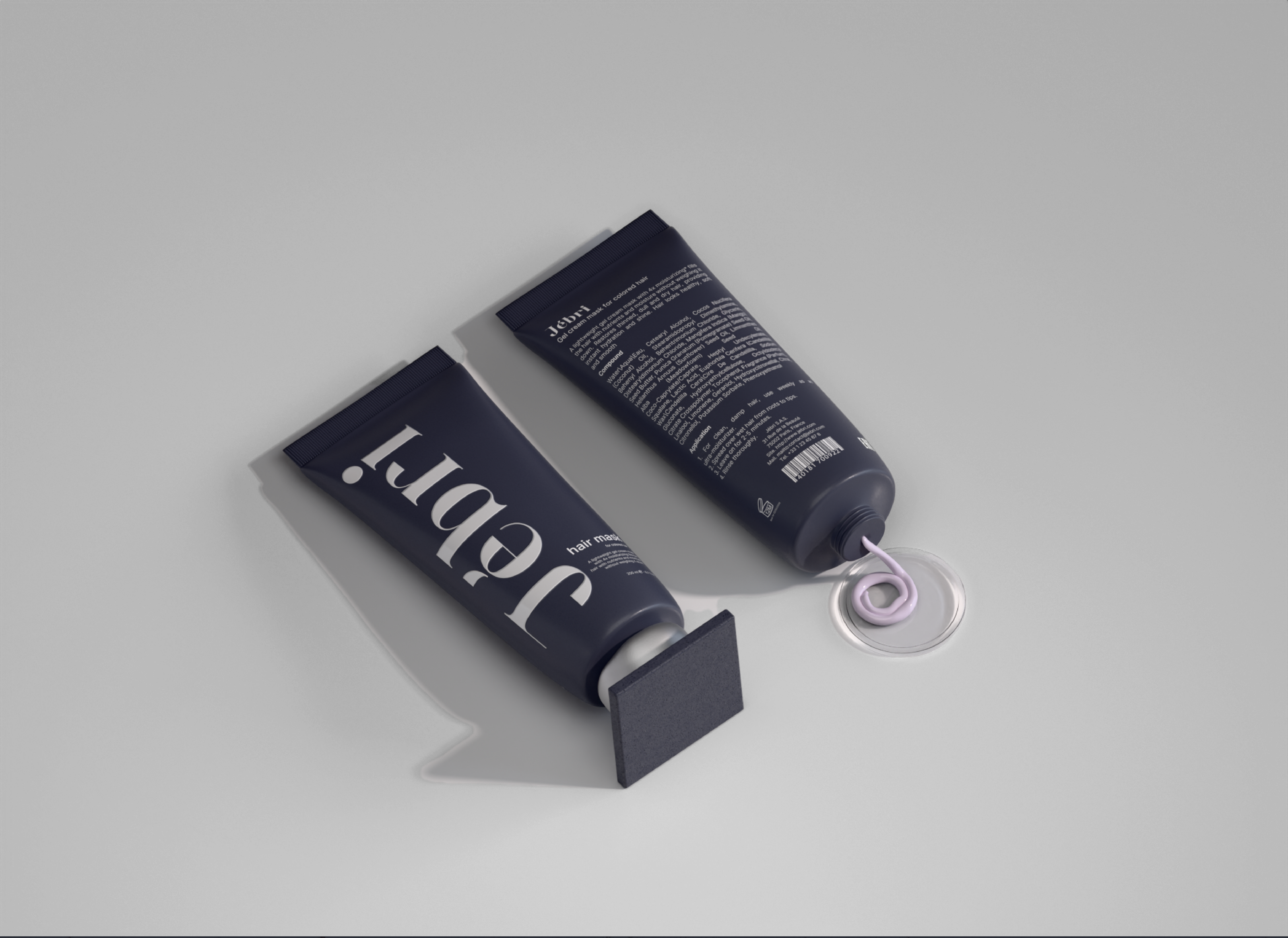 Jébri Cosmetics Brand Identity / Фирменный стиль — Изображение №15 — Брендинг, 3D на Dprofile