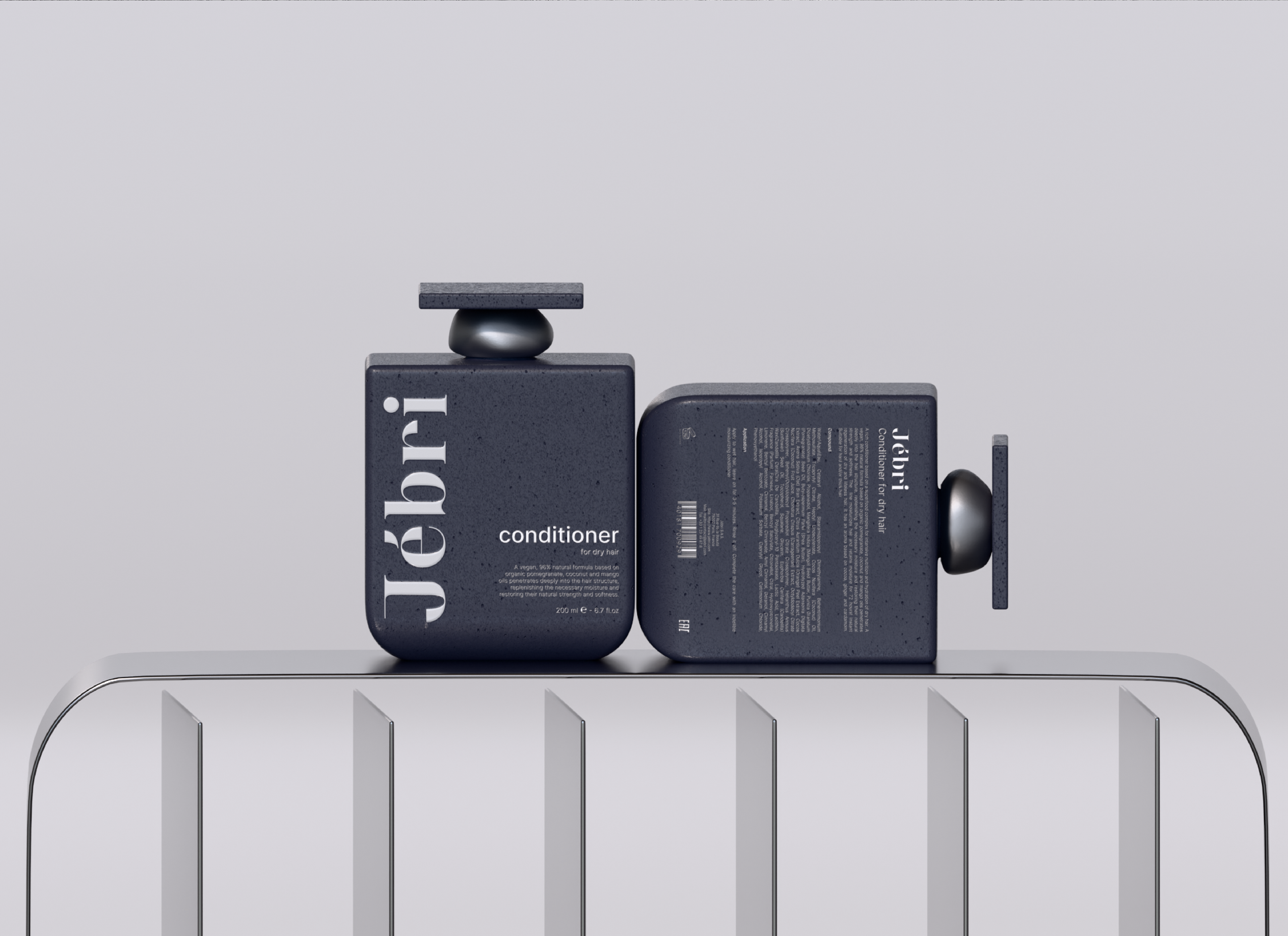 Jébri Cosmetics Brand Identity / Фирменный стиль — Изображение №7 — Брендинг, 3D на Dprofile