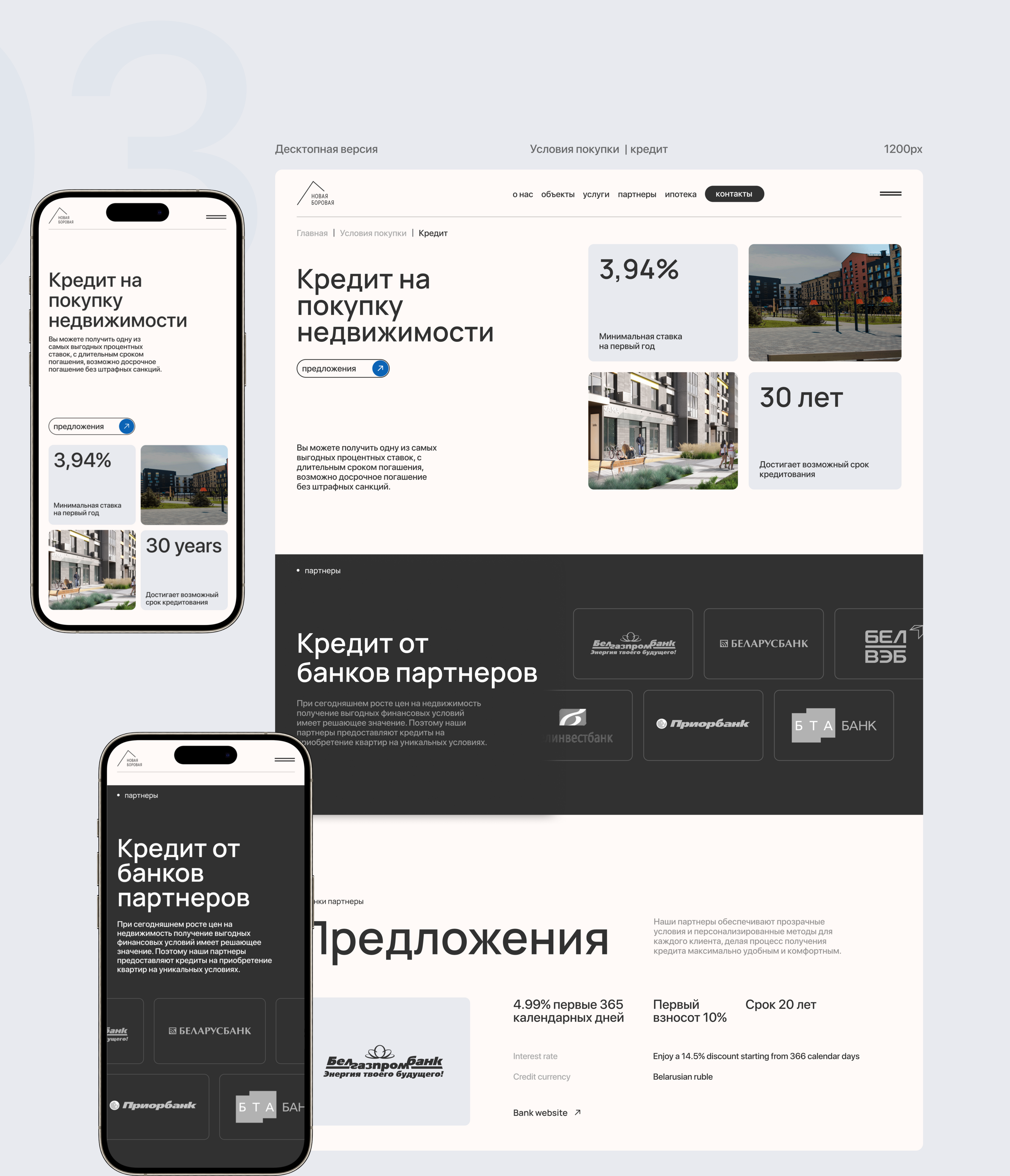 ЖК Новая Боровая - корпоративный сайт — Изображение №8 — Интерфейсы, Анимация на Dprofile