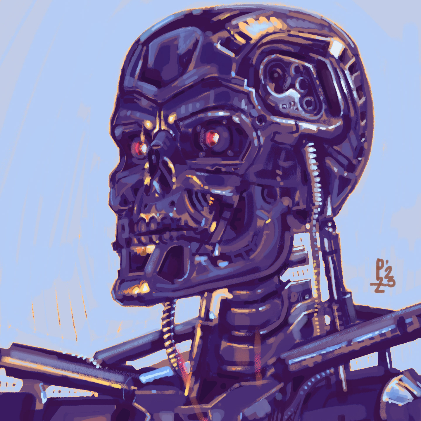 Iconic Robots, Androids and Cyborgs — Изображение №7 — Иллюстрация на Dprofile