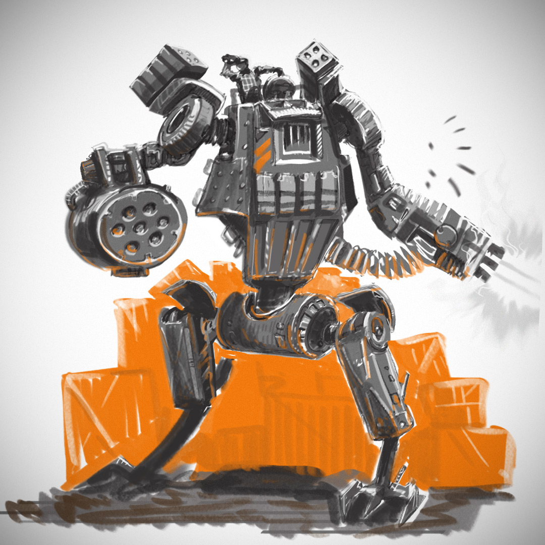 March of Robots 2017 [ink] — Изображение №8 — Иллюстрация на Dprofile