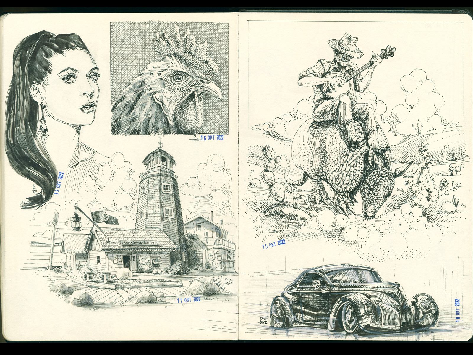 Ink drawings 3 — Изображение №4 — Иллюстрация, Графика на Dprofile