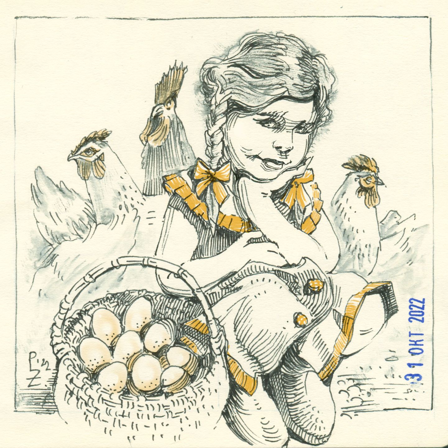 Ink drawings 3 — Изображение №8 — Иллюстрация, Графика на Dprofile