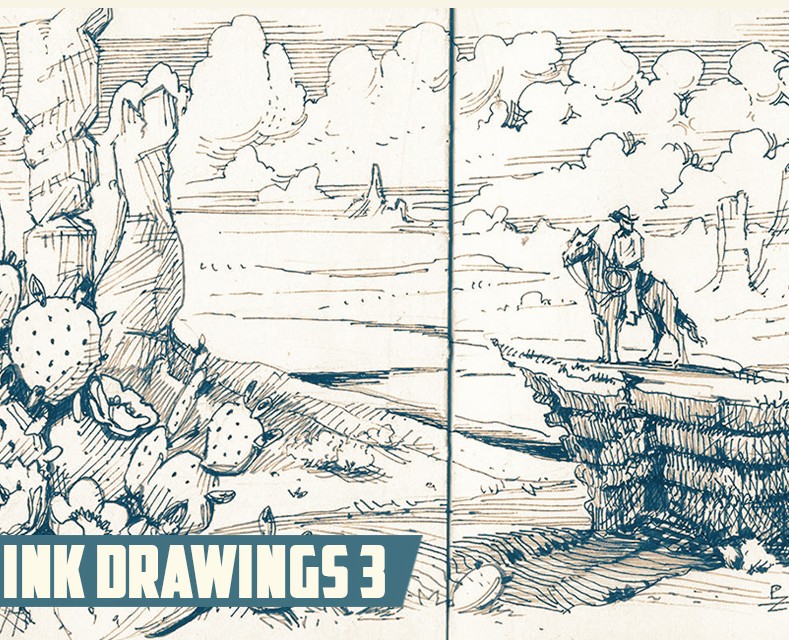 Ink drawings 3 — Иллюстрация, Графика на Dprofile