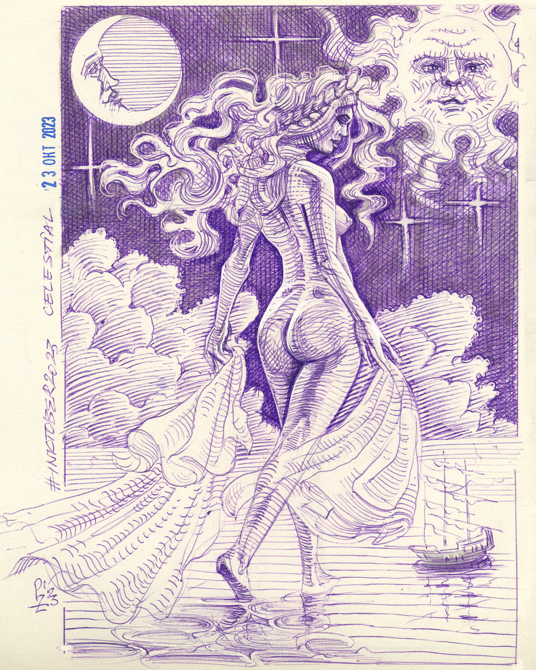 Ink Drawings vol. 5 — Изображение №8 — Иллюстрация на Dprofile