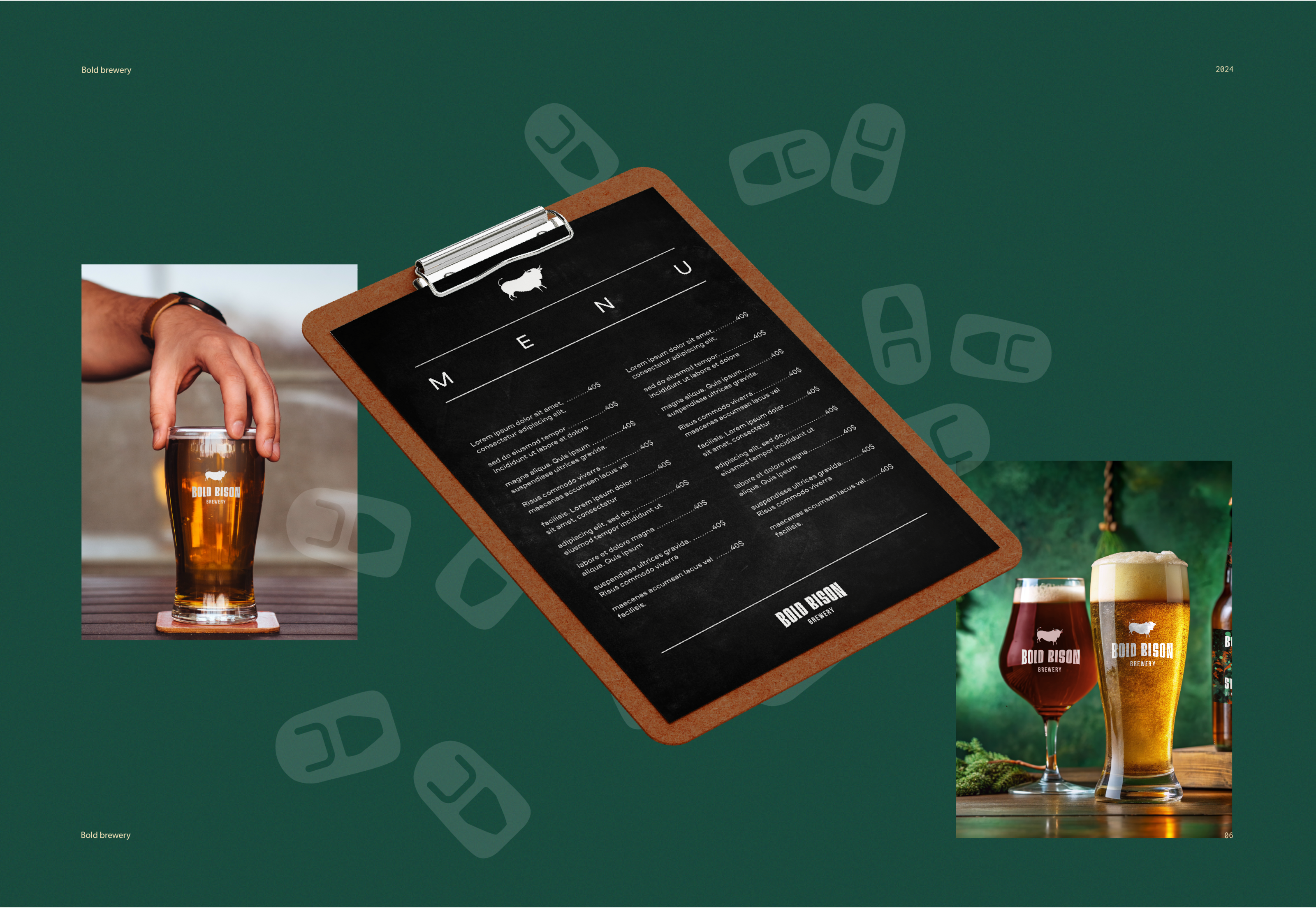 Branding || Bold Bison brewery — Изображение №8 — Брендинг на Dprofile