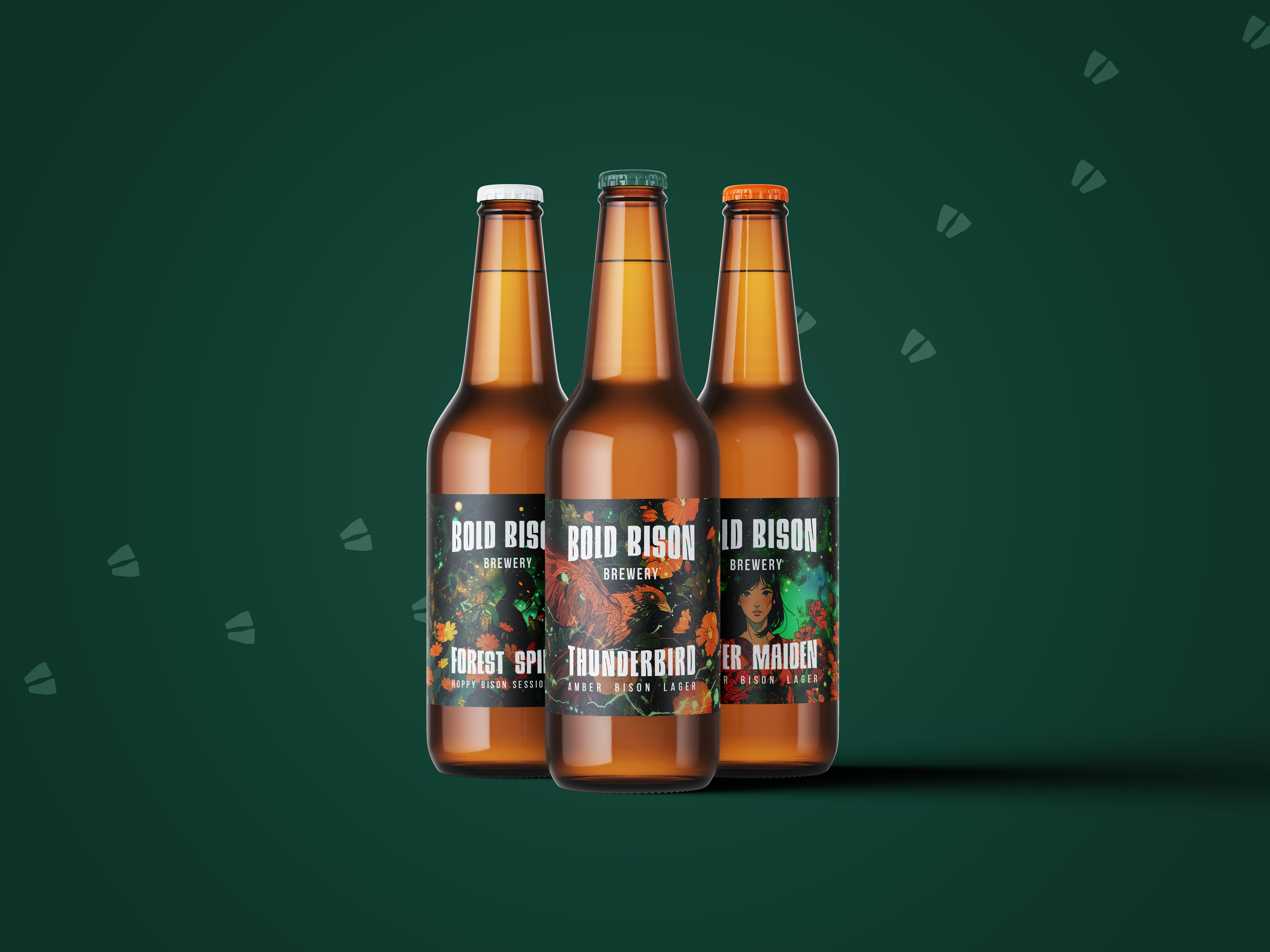 Branding || Bold Bison brewery — Изображение №12 — Брендинг на Dprofile