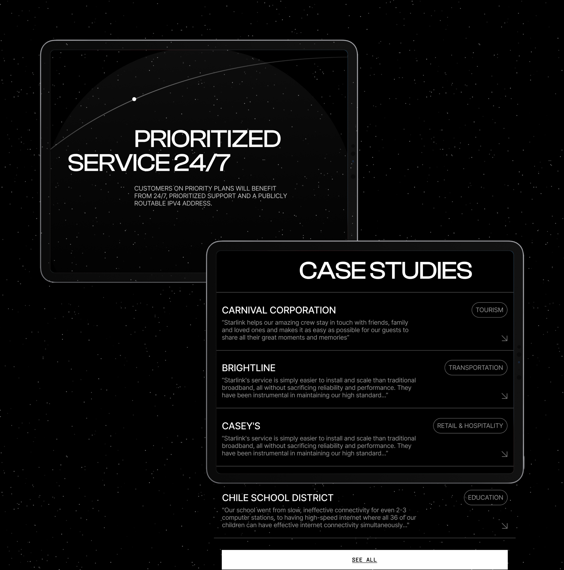 Starlink / Redesign concept — Изображение №7 — Интерфейсы, Анимация на Dprofile