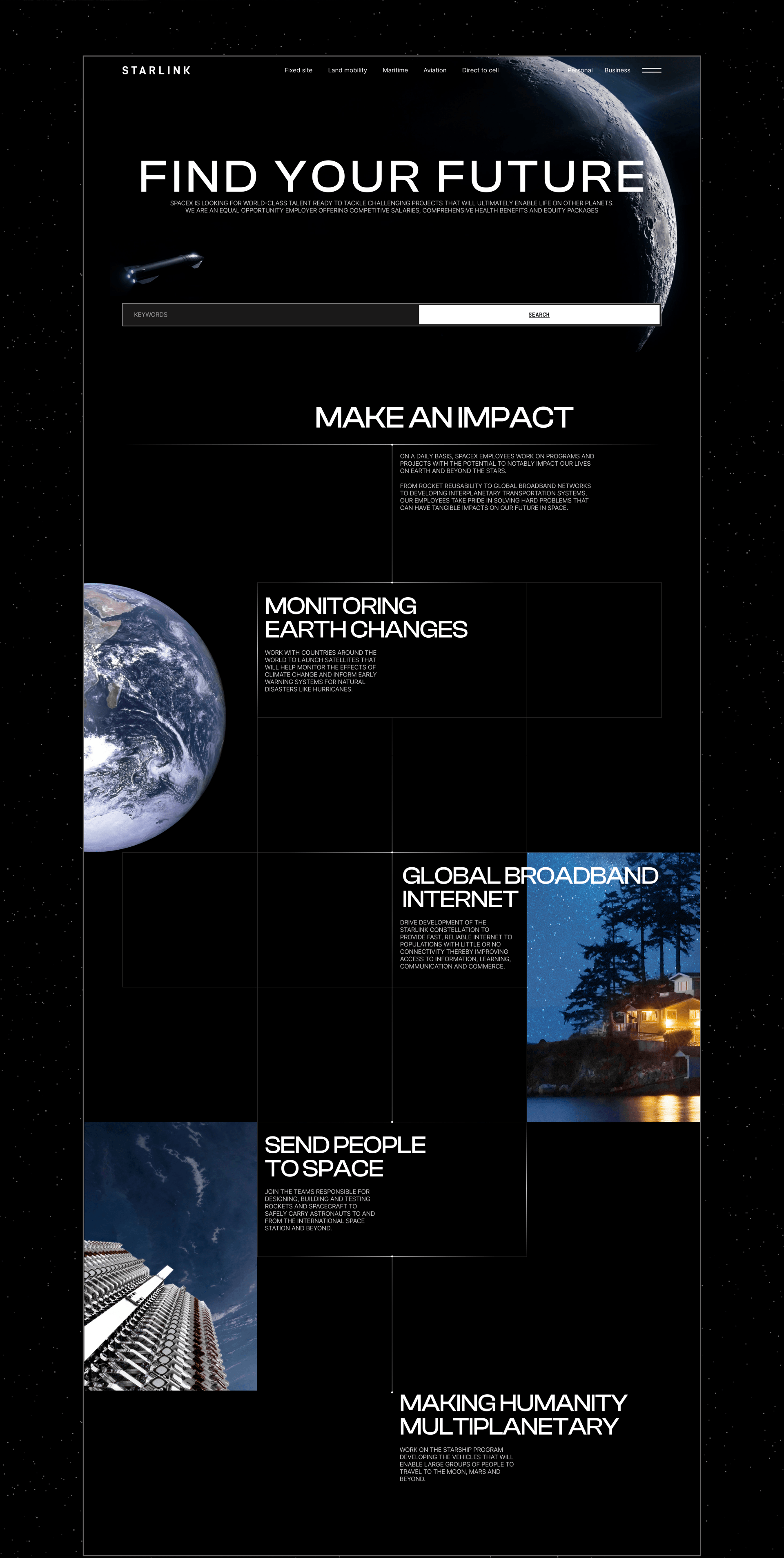 Starlink / Redesign concept — Изображение №11 — Интерфейсы, Анимация на Dprofile