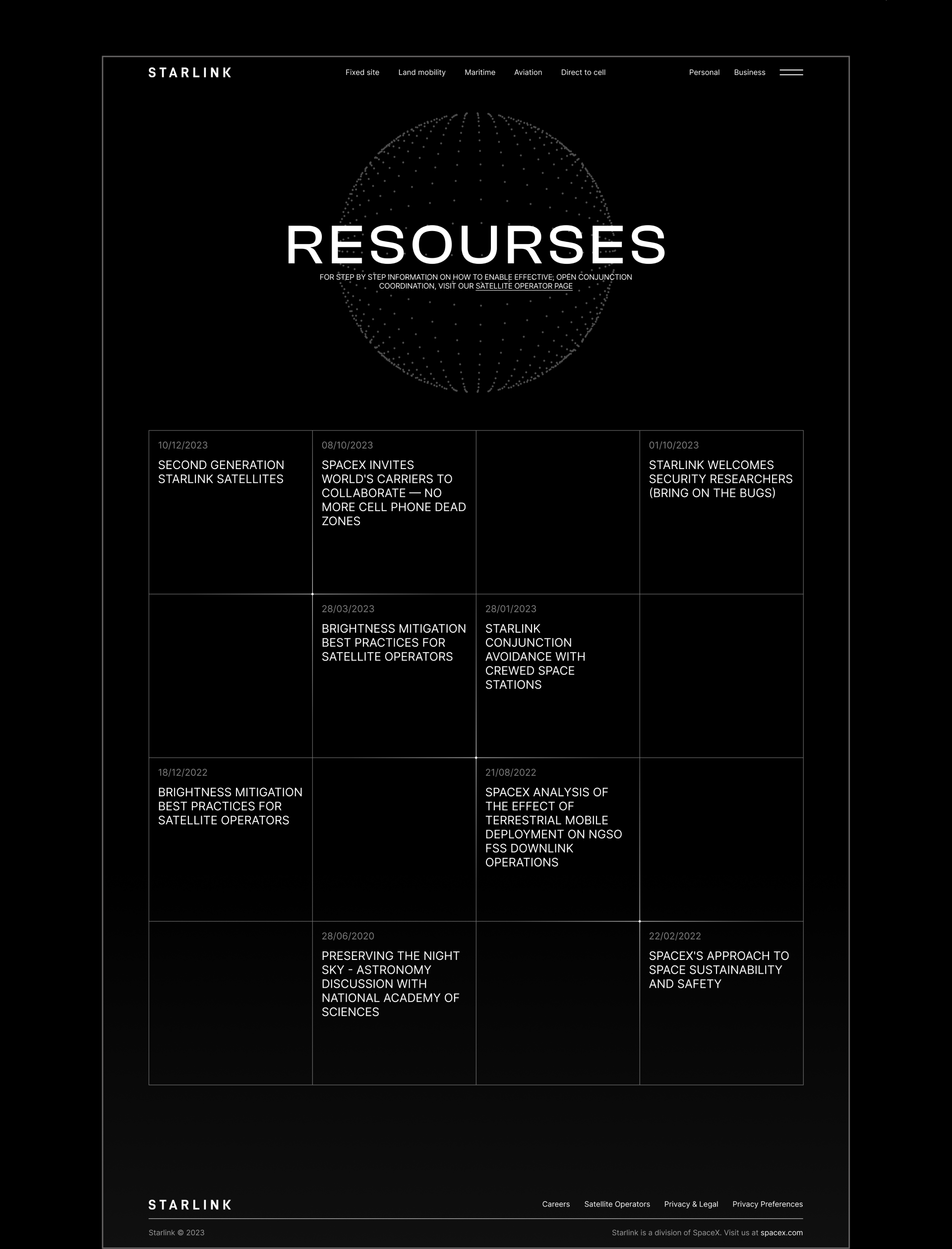Starlink / Redesign concept — Изображение №16 — Интерфейсы, Анимация на Dprofile