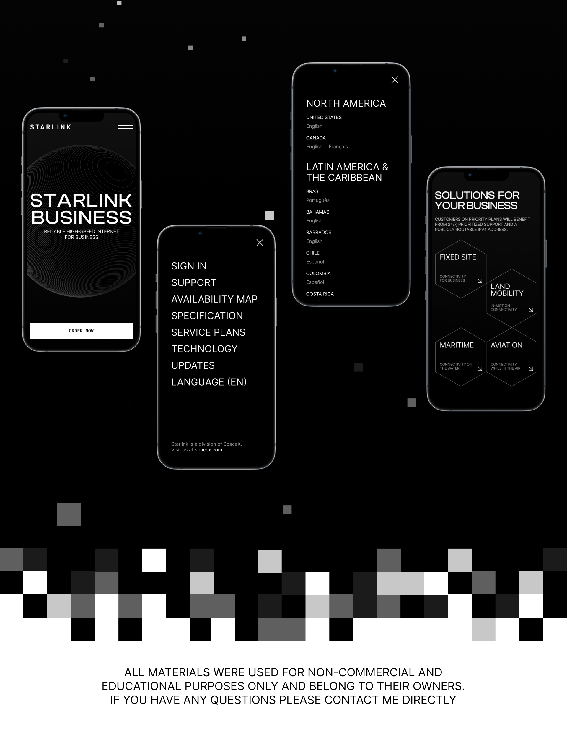 Starlink / Redesign concept — Изображение №4 — Интерфейсы, Анимация на Dprofile